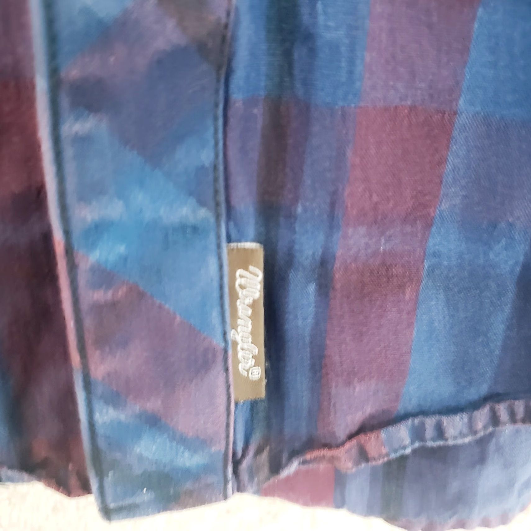 Wrangler VINTAGE Wrangler Retro Premium Shirt Men 2XL Blue Plaid Pearl Snap Western 90s Cowboy Casual Mens Size US XXL / EU 58 / 5 - 7 Thumbnail