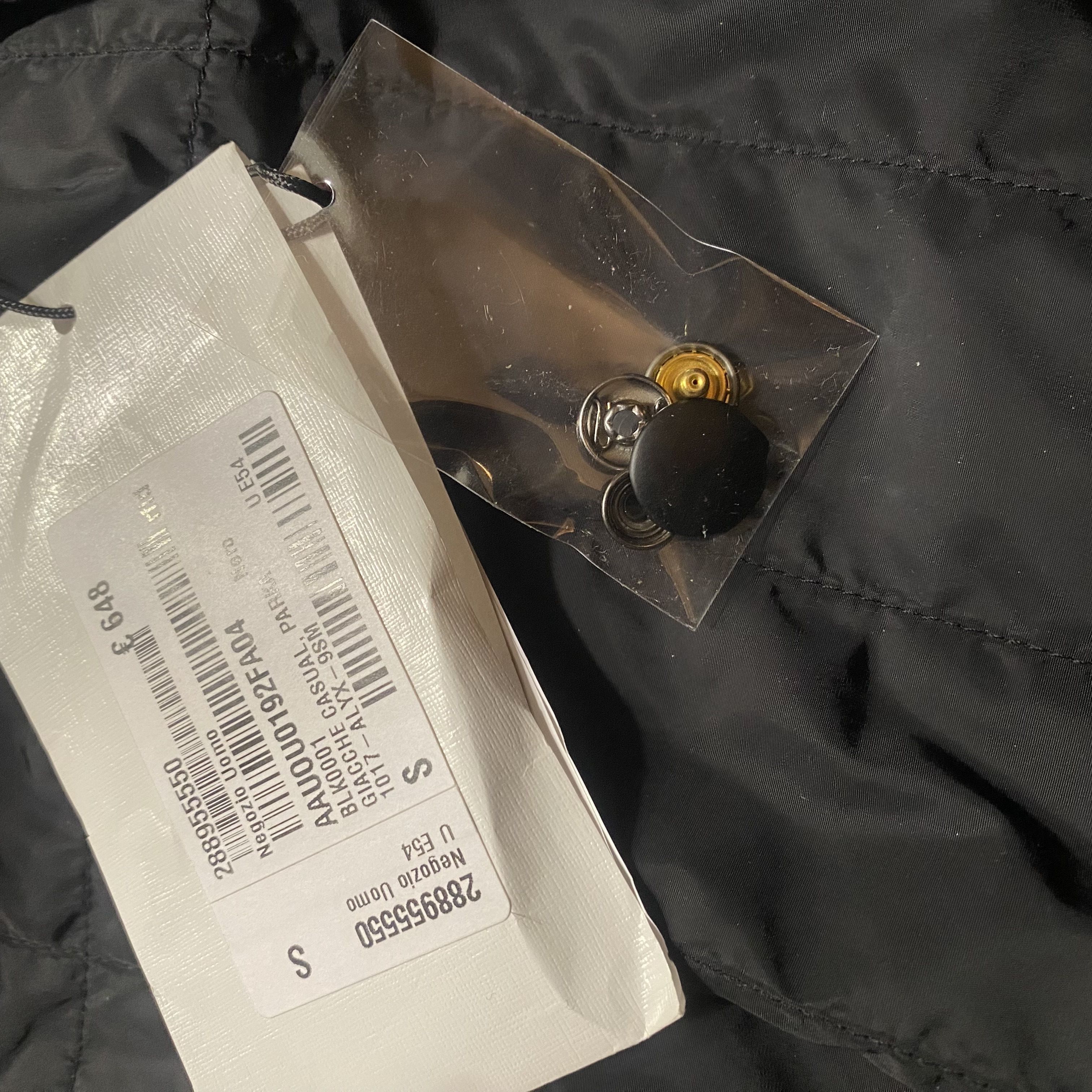 1017 ALYX 9SM Retail $700 Size US S / EU 44-46 / 1 - 12 Thumbnail