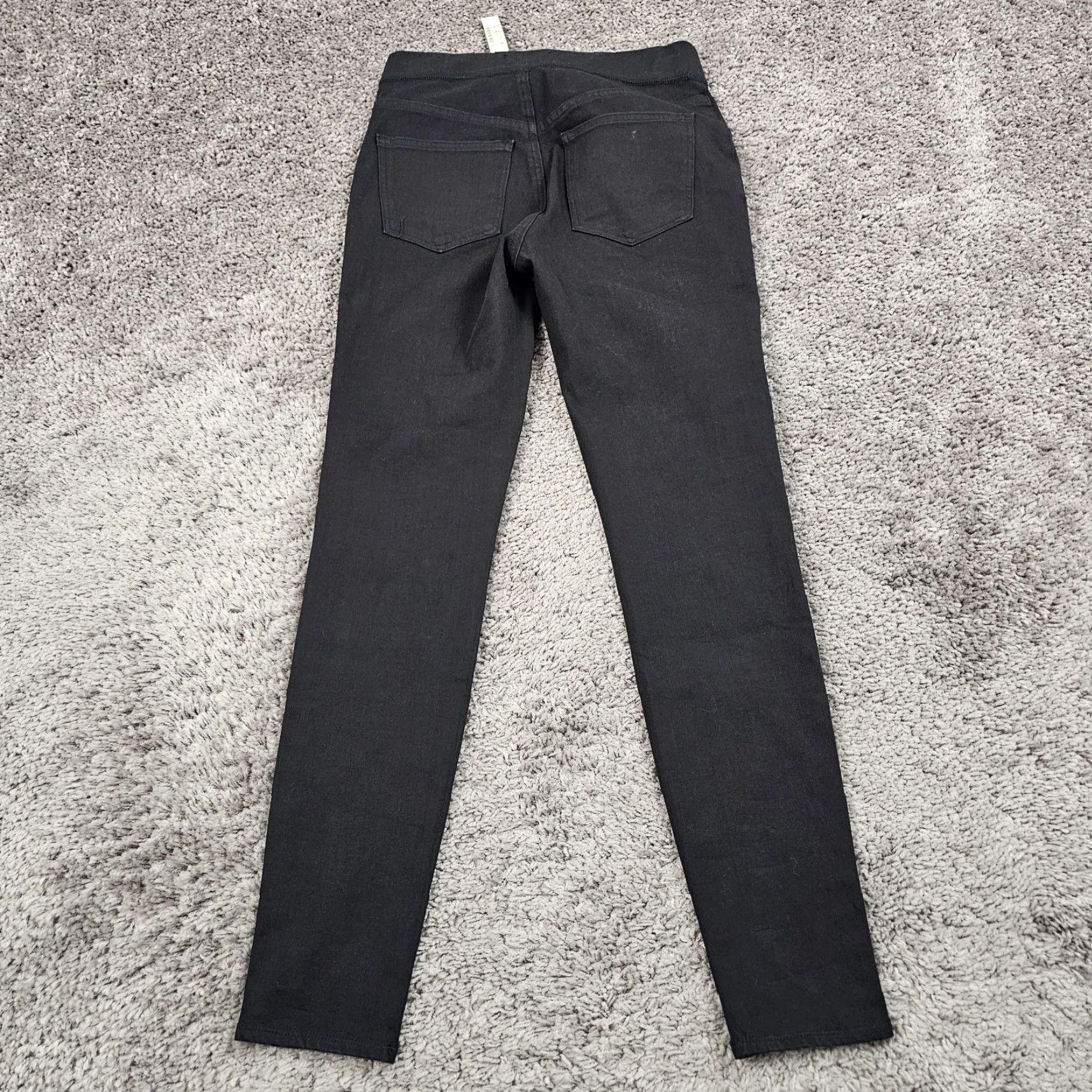 Madewell Madewell Jeans Womens 27 Black Anywhere Mid Rise Stretch Pull On F5877 25x27 Size 27" / US 4 / IT 40 - 7 Thumbnail