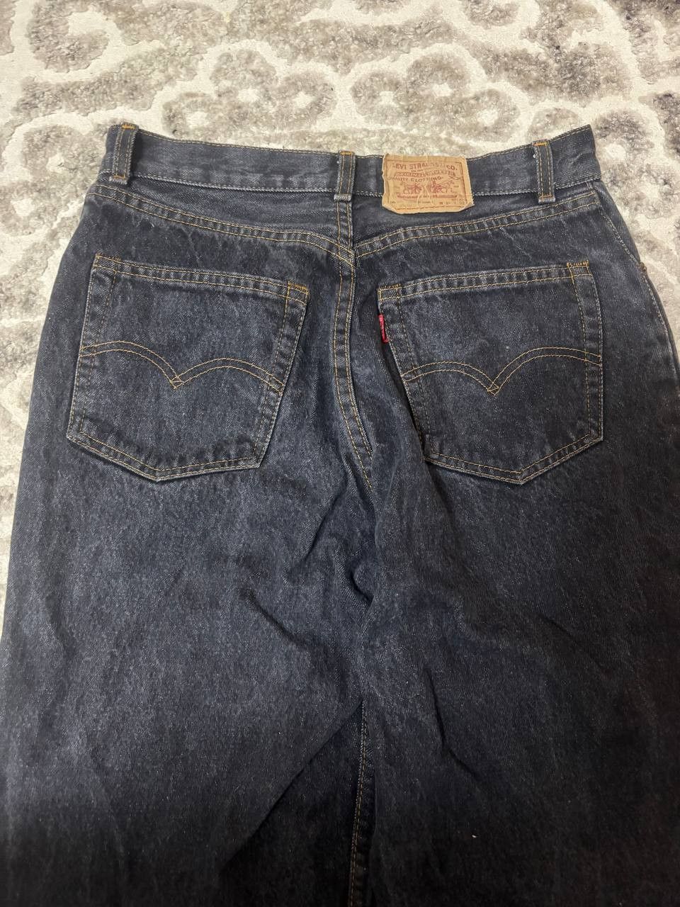 Levi's Vintage Clothing Vintage Levi's 901 High Waisted Skinny Jeans 90s-RARE FRANCE Size 31" - 6 Thumbnail