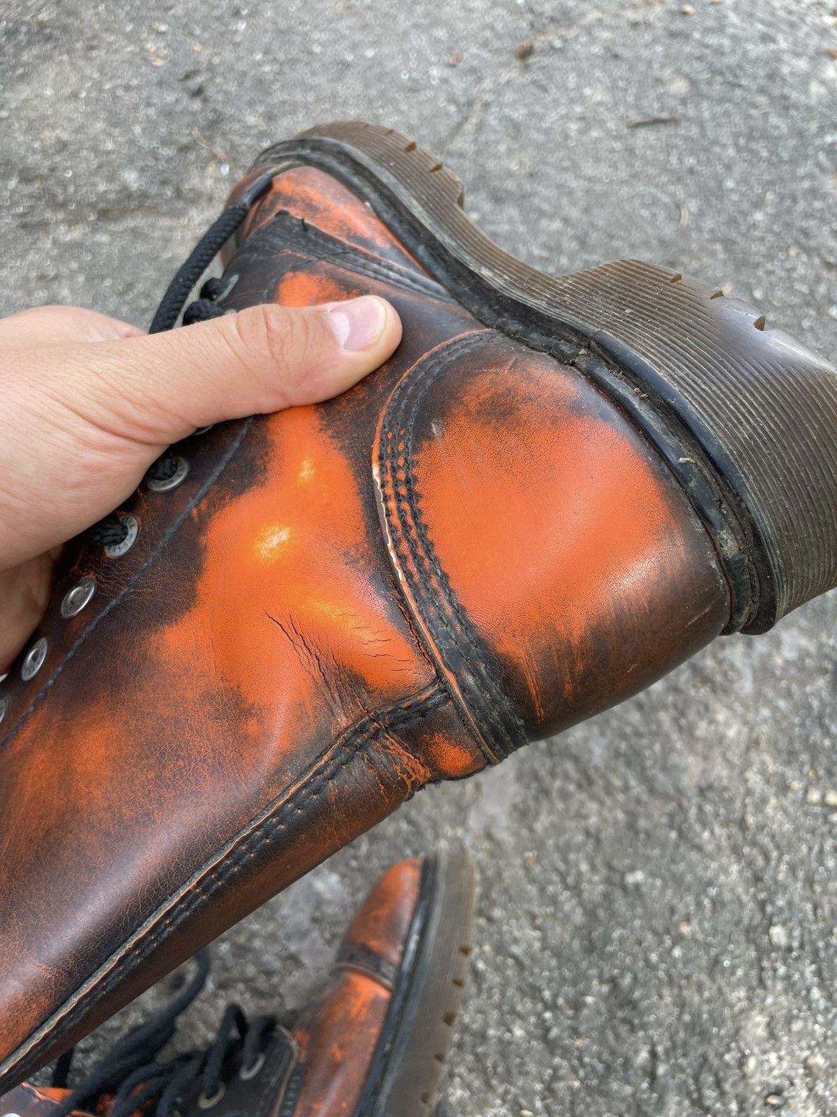 New Rock Steel boots Like NEW ROCK 24.5 cm cyber fire desert raf unde Size US 6 / EU 39 - 5 Thumbnail