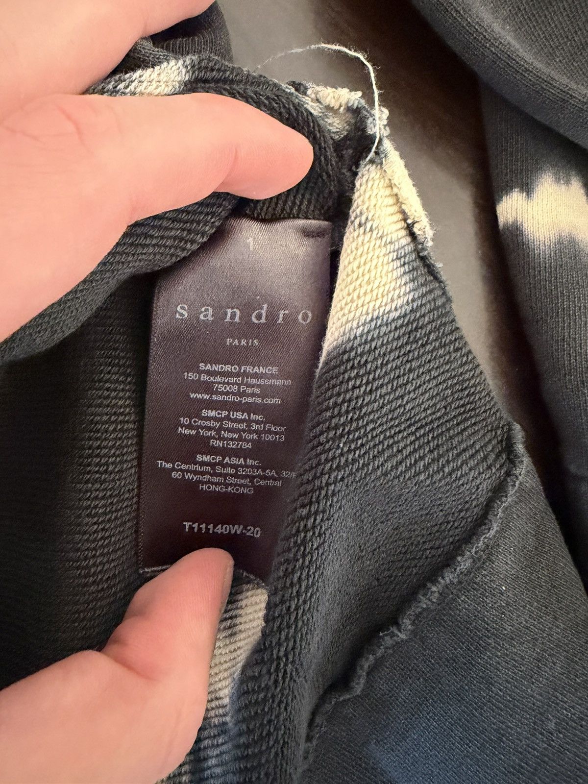 Sandro Sandro Hoodie / Sweatshirt Size US L / EU 52-54 / 3 - 4 Thumbnail