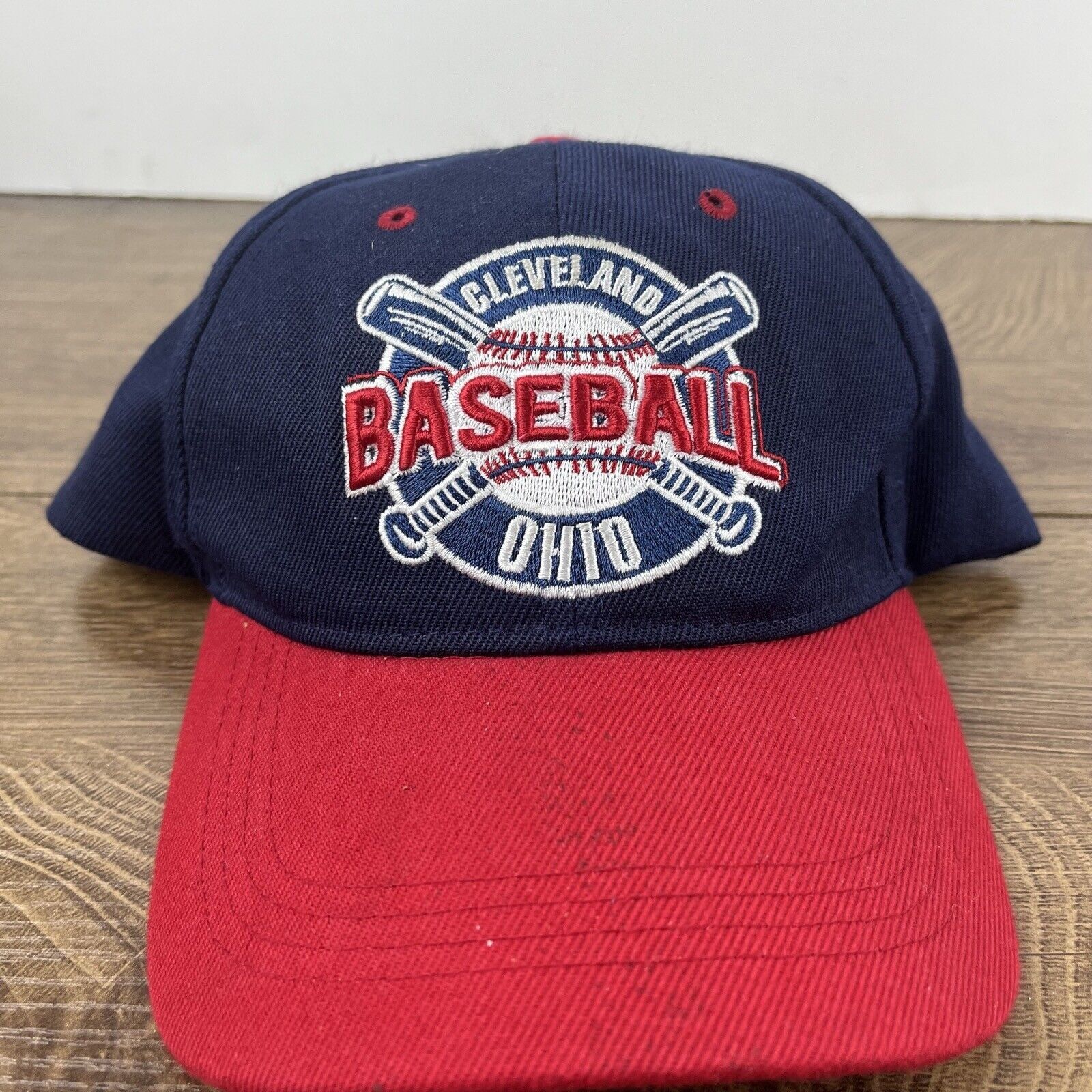Other Cleveland Indians Baseball Hat Blue Adjustable Hat Blue Adul Size ONE SIZE - 5 Thumbnail