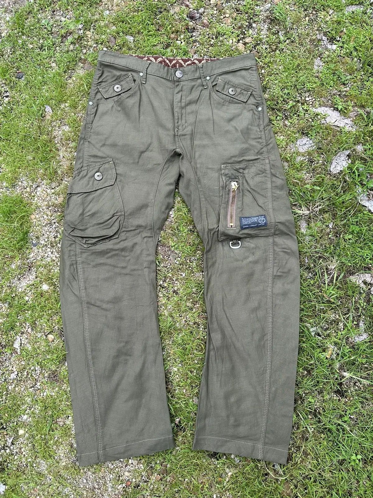 Matsuda SICKS!!VINTAGE EDWIN TROUSERS CURVE/BANANA LEGS BUCKLE PANTS Size US 33 - 1 Thumbnail