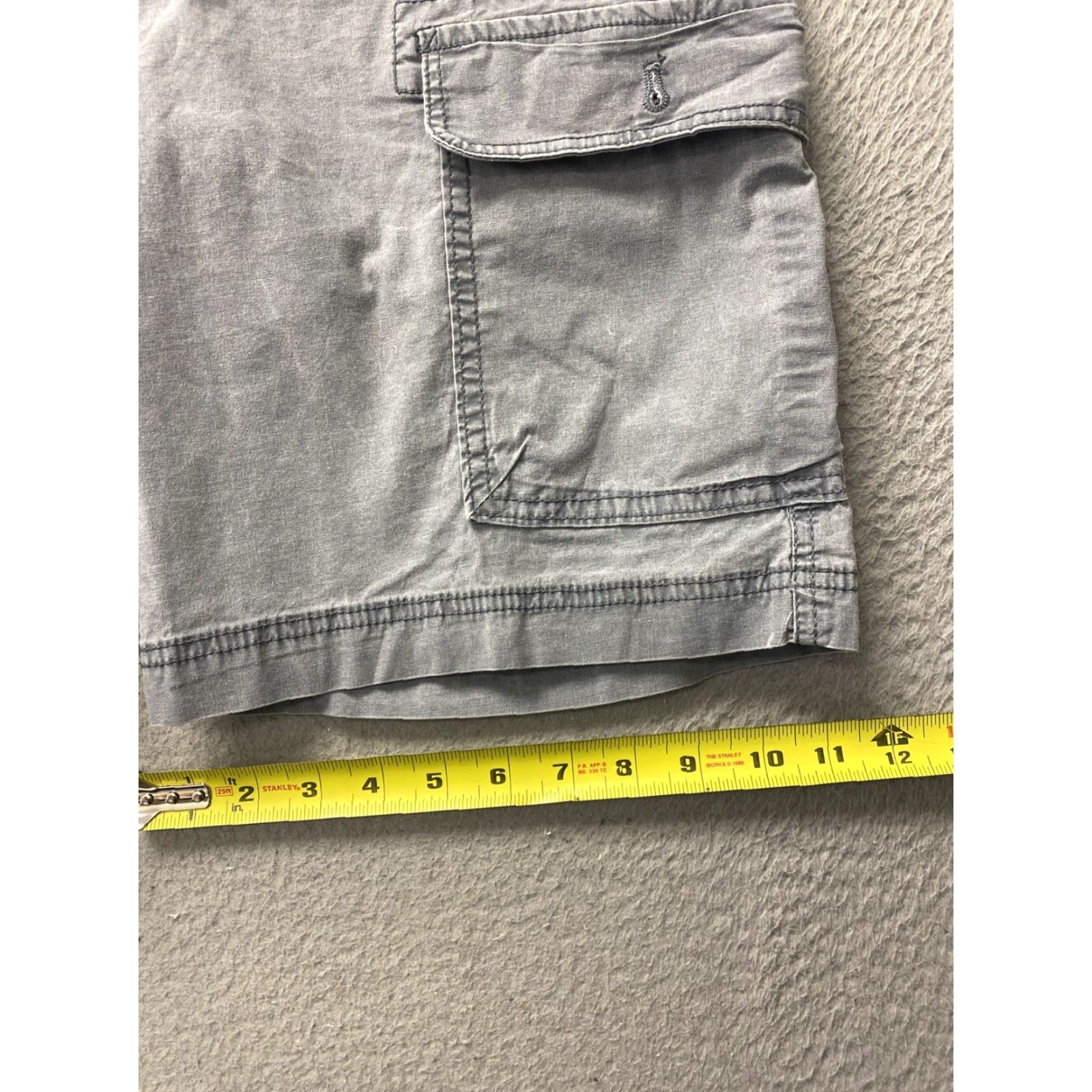 Izod IZOD Men's Chino Shorts Khaki 32in 10.5in Inseam Casual Stretch Outdoor Size US 32 / EU 48 - 7 Thumbnail