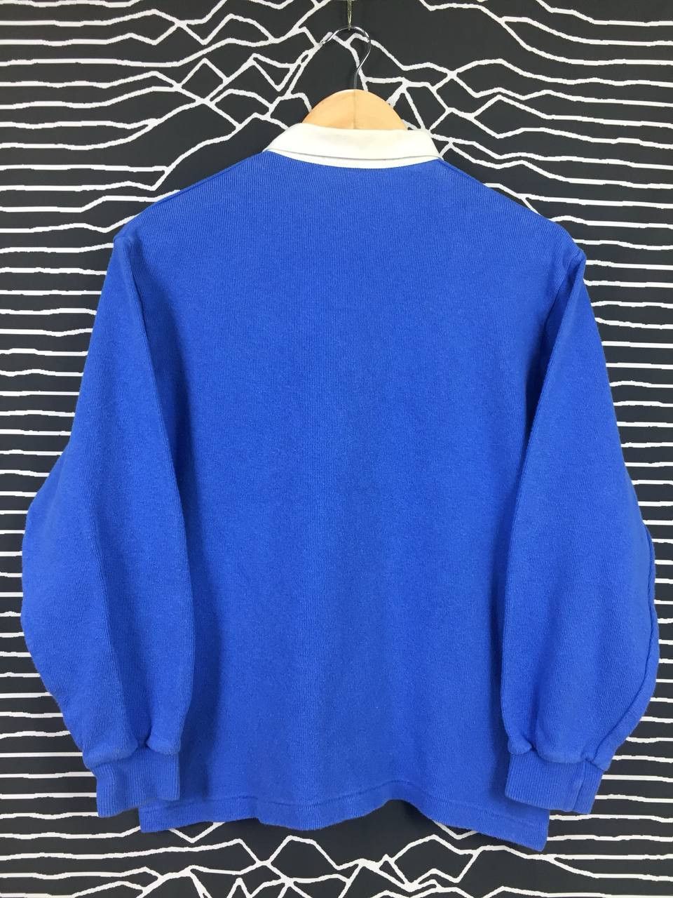 Vintage Vtg Suntory Beer Japan Long Sleeve Rugby Polo Shirt Size US S / EU 44-46 / 1 - 4 Thumbnail