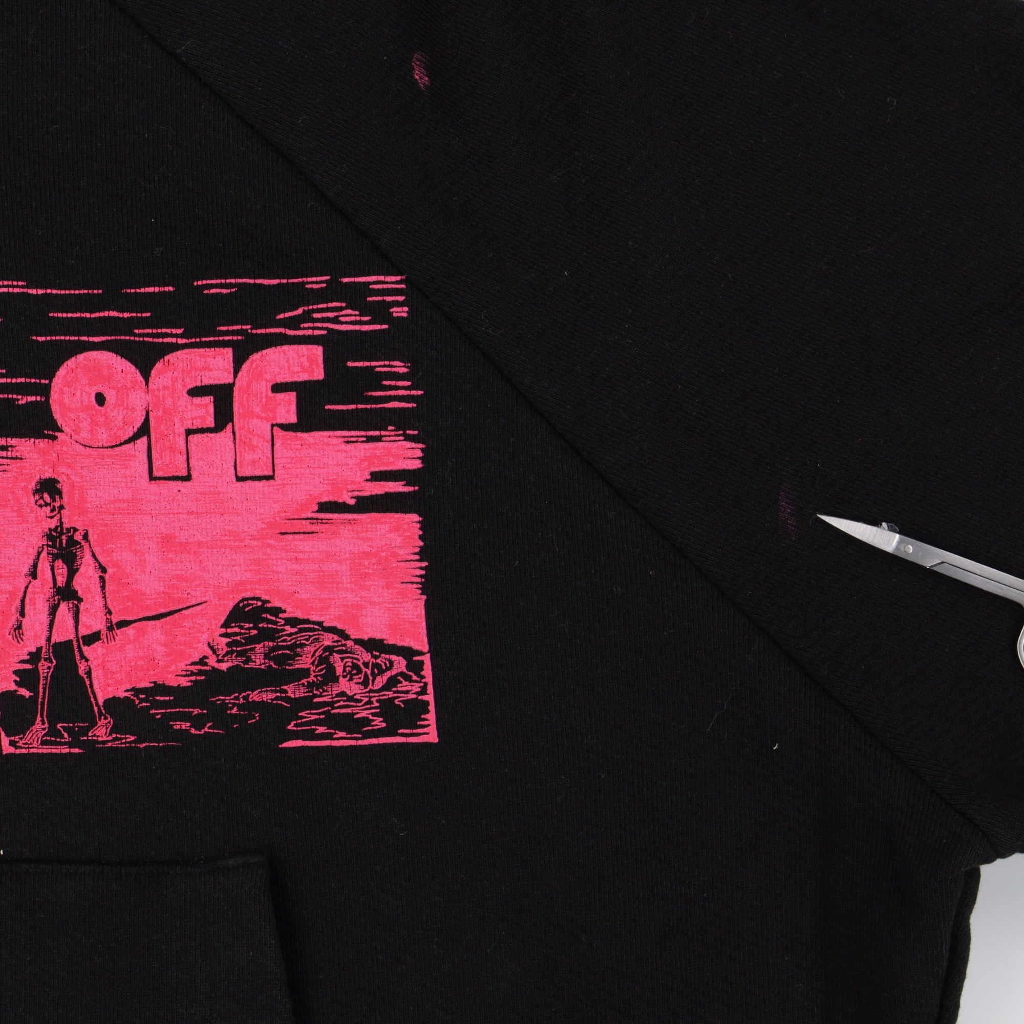 Off-White Black Floating Skulls Double Sleeve Oversized Hoodie Size US M / EU 48-50 / 2 - 7 Thumbnail