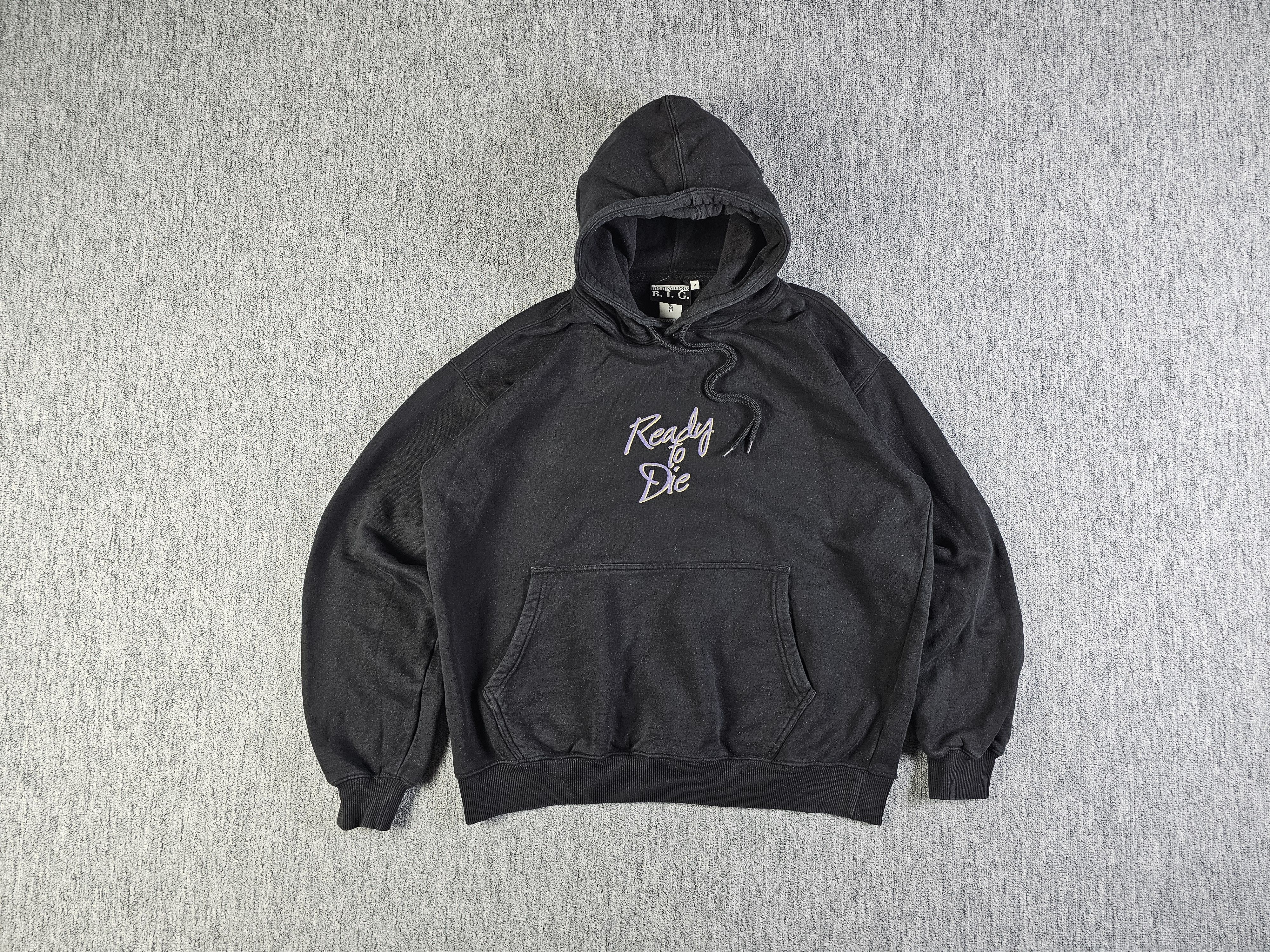 JUNKARD COMPANY Notorious B.I.G. Hoodie Ready To Die Album M Biggie Smalls Size US M / EU 48-50 / 2 - 11 Thumbnail