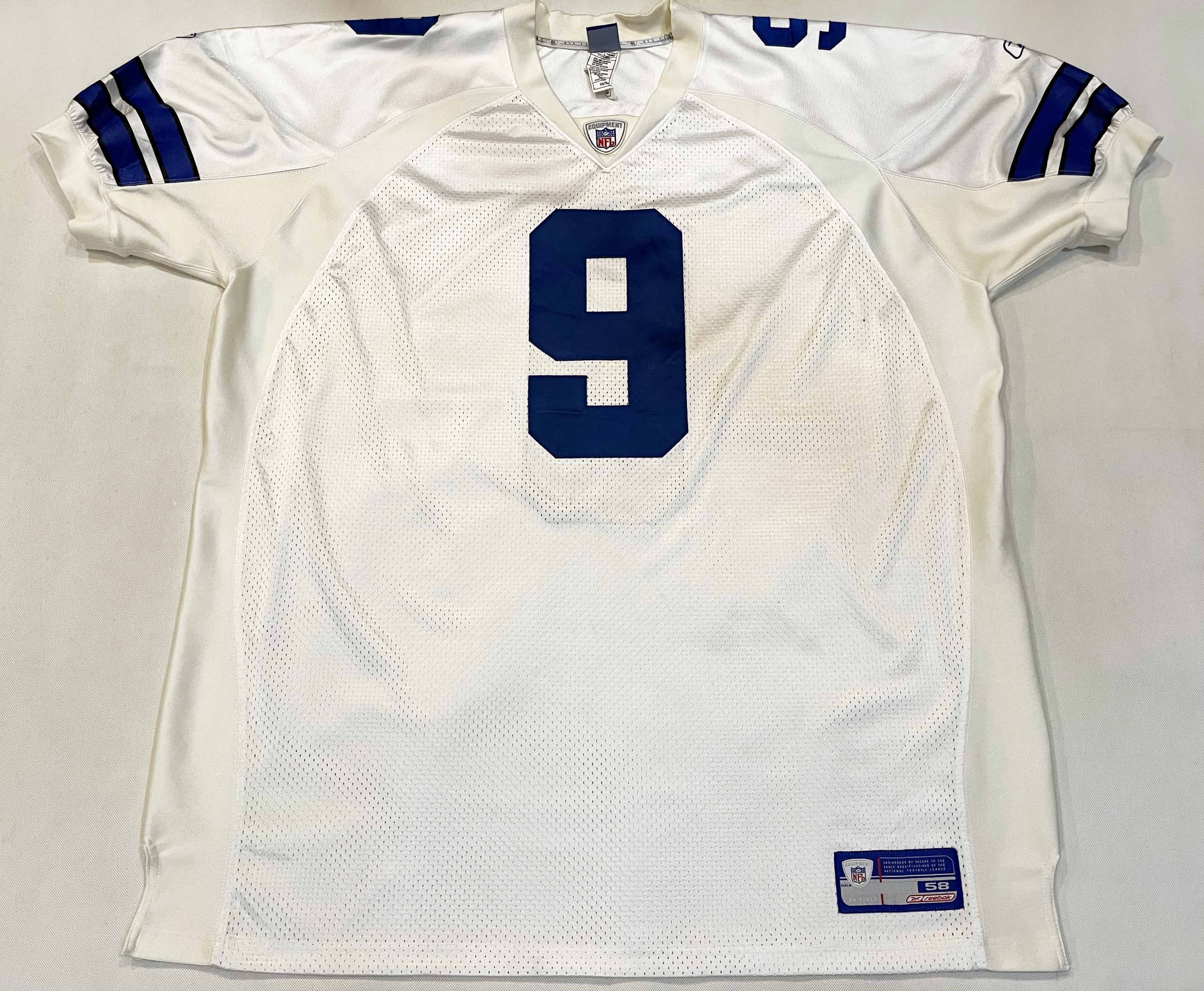 Reebok Reebok On Field NFL Dallas Cowboys ROMO #9 Football Jersey Size US XXL / EU 58 / 5 - 1 Thumbnail