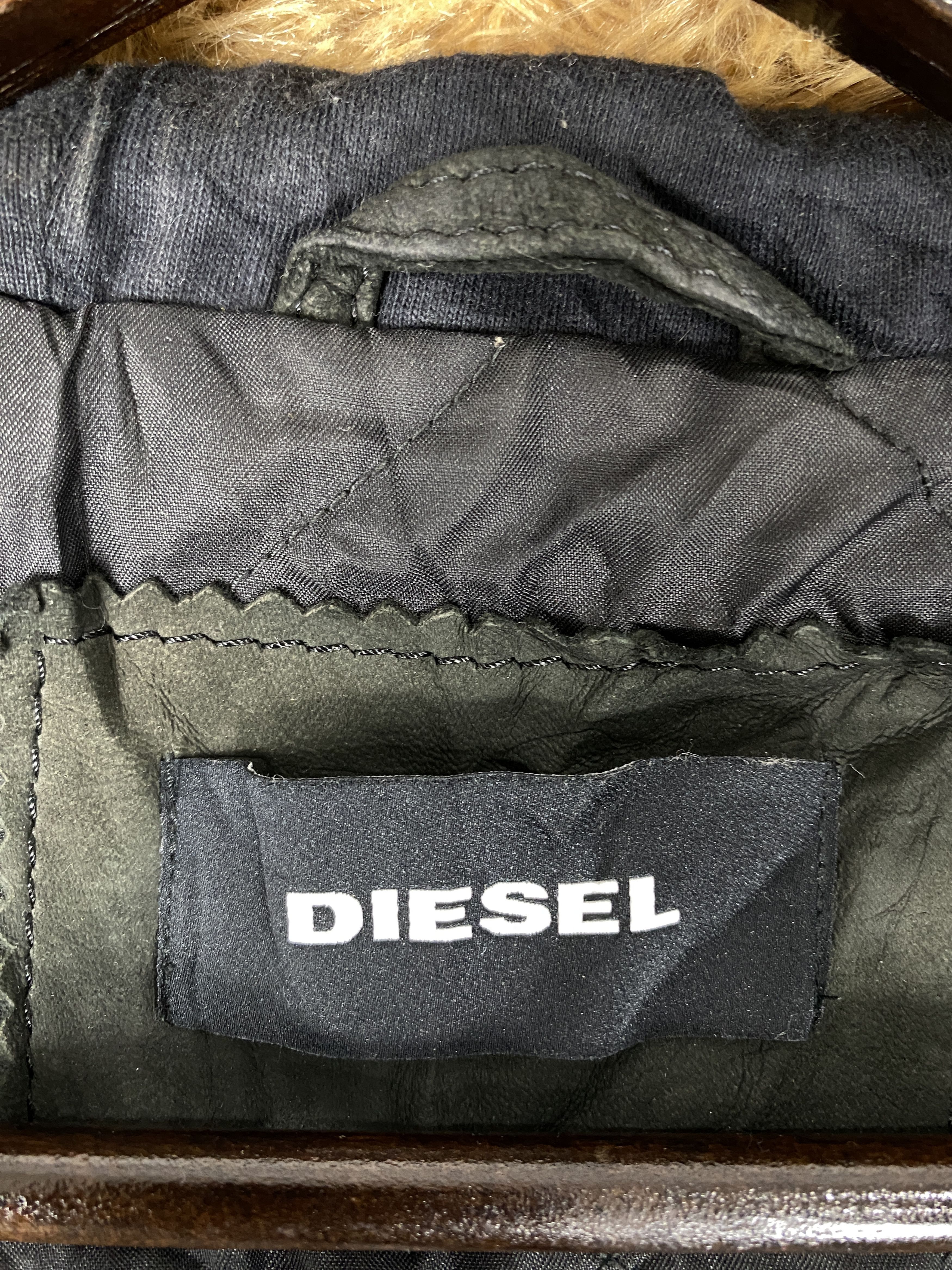 Diesel Vintage Diesel Hoodie Wool Jacket J1971 Size US S / EU 44-46 / 1 - 13 Thumbnail