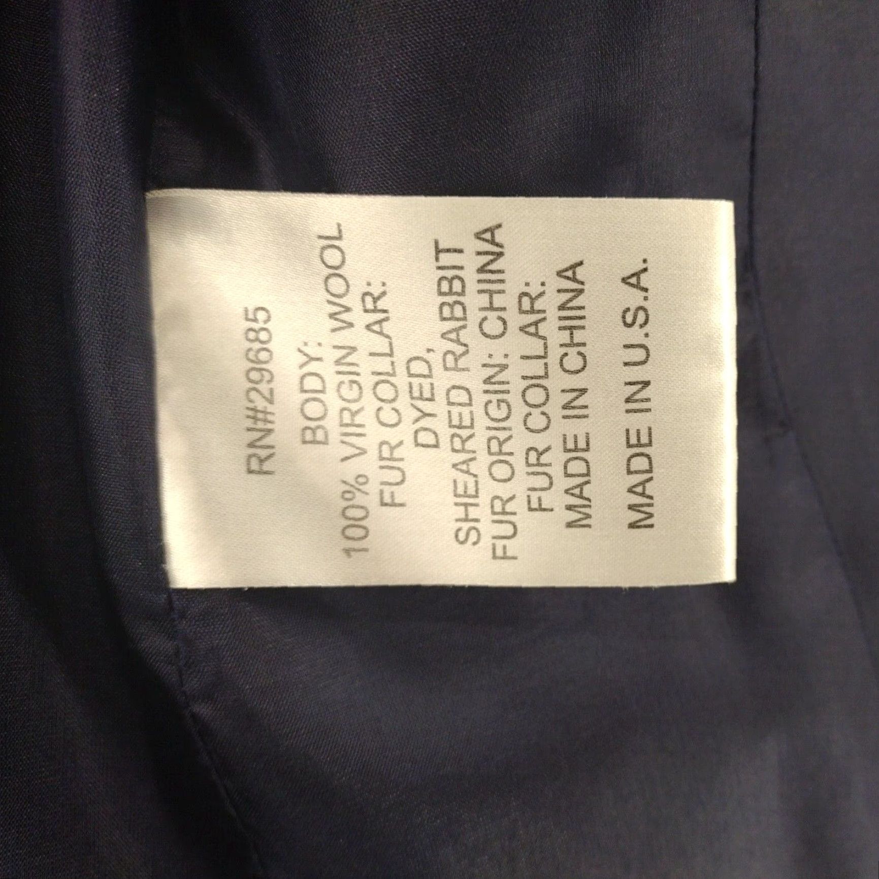 Pendleton Pendleton Coat Women's Petites 12 Black Wool Sport Regular Fit Size XL / US 12-14 / IT 48-50 - 7 Thumbnail