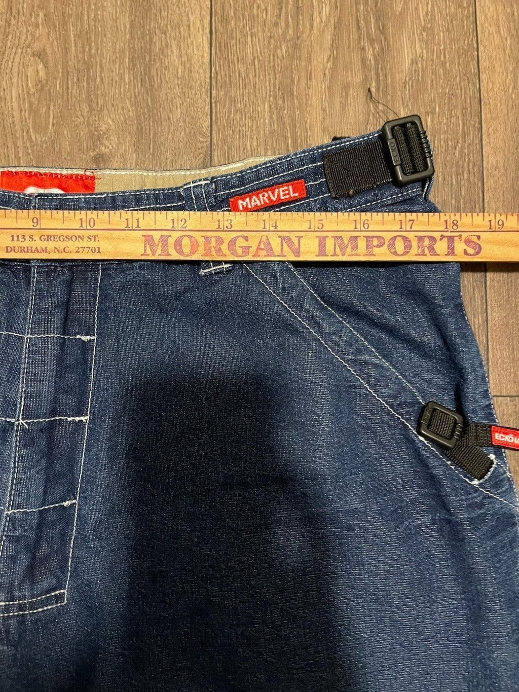 Ecko Unltd. Ecko unltd x marvel denim baggy jeans W/ buckles size 36 Size US 36 / EU 52 - 7 Thumbnail