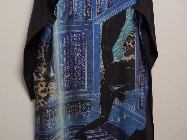 Yohji Yamamoto YohjiYamamoto2019SS Ukiyo-e military coat-2505 Size US L / EU 52-54 / 3 - 6 Thumbnail