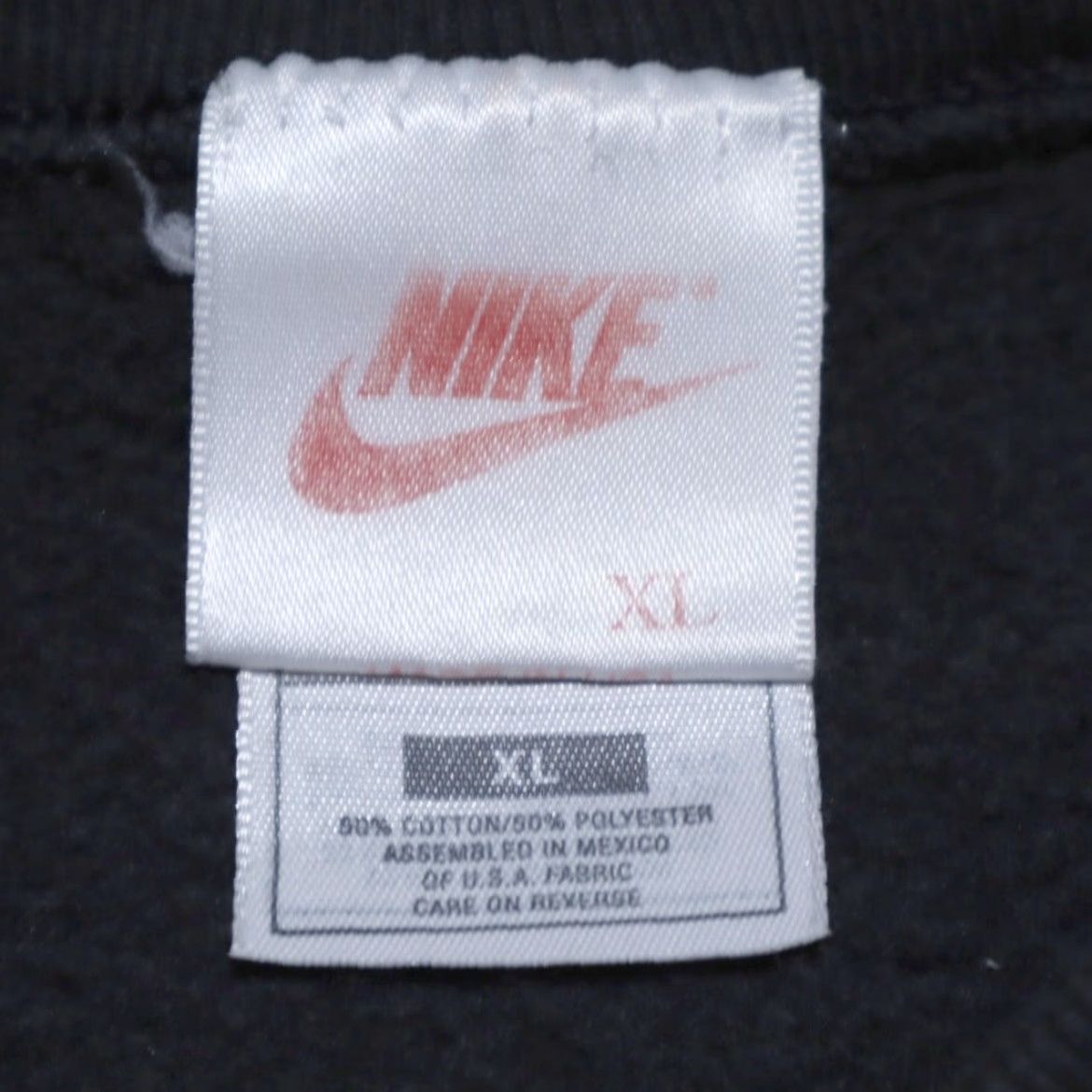 Nike VINTAGE Nike Embroidered Air 90s Sweatshirt Black Men's XL Shirt Size US XL / EU 56 / 4 - 5 Thumbnail