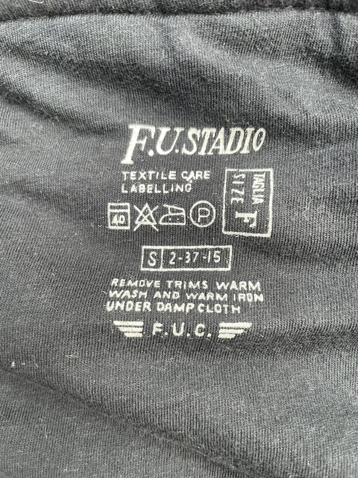 Japanese Brand F.U.Stadio Europe Map Design Hoodie Size US M / EU 48-50 / 2 - 12 Thumbnail