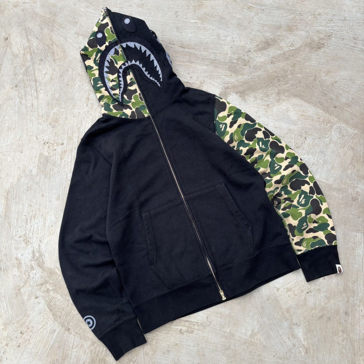 Rare💥2014 Bape x Jam Full Zip shark Hoodie