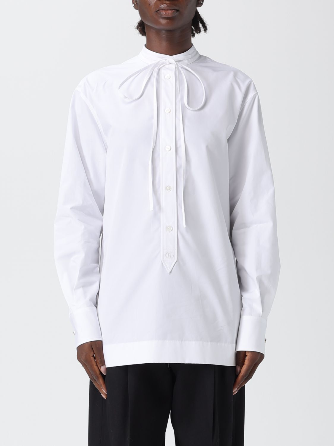 Gucci Gucci Shirt Woman White Size M / US 6-8 / IT 42-44 - 1 Thumbnail