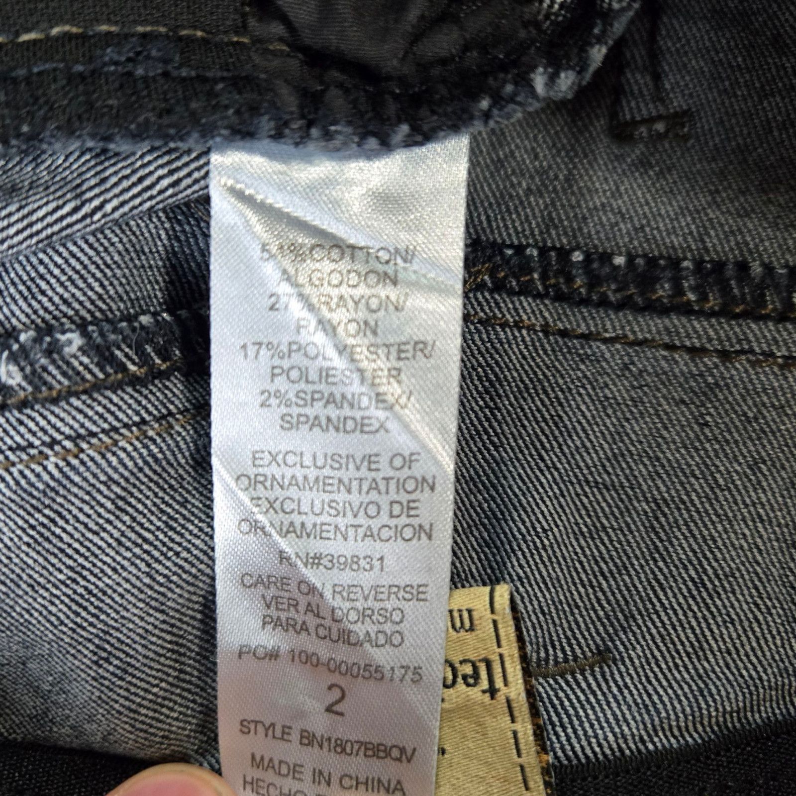 Other Dark Wash Mid Rise Slimming Skinny Jeans Size 2 Size 26" / US 2 / IT 38 - 5 Thumbnail