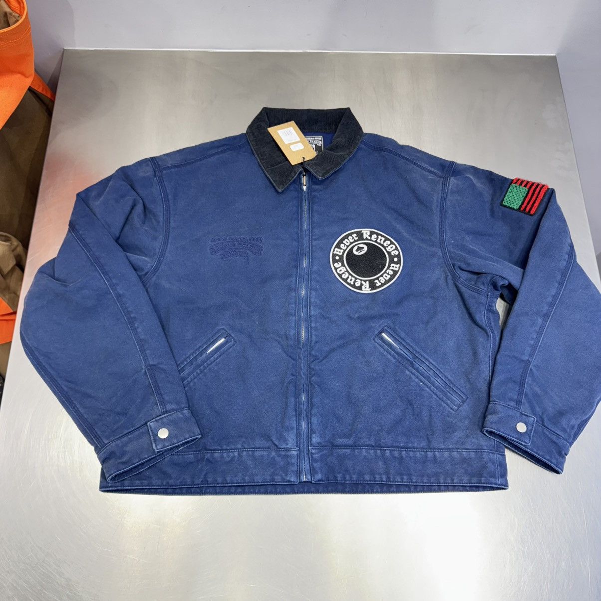 DENIM TEARS × Stussy Jacket denim tears stussy | Grailed