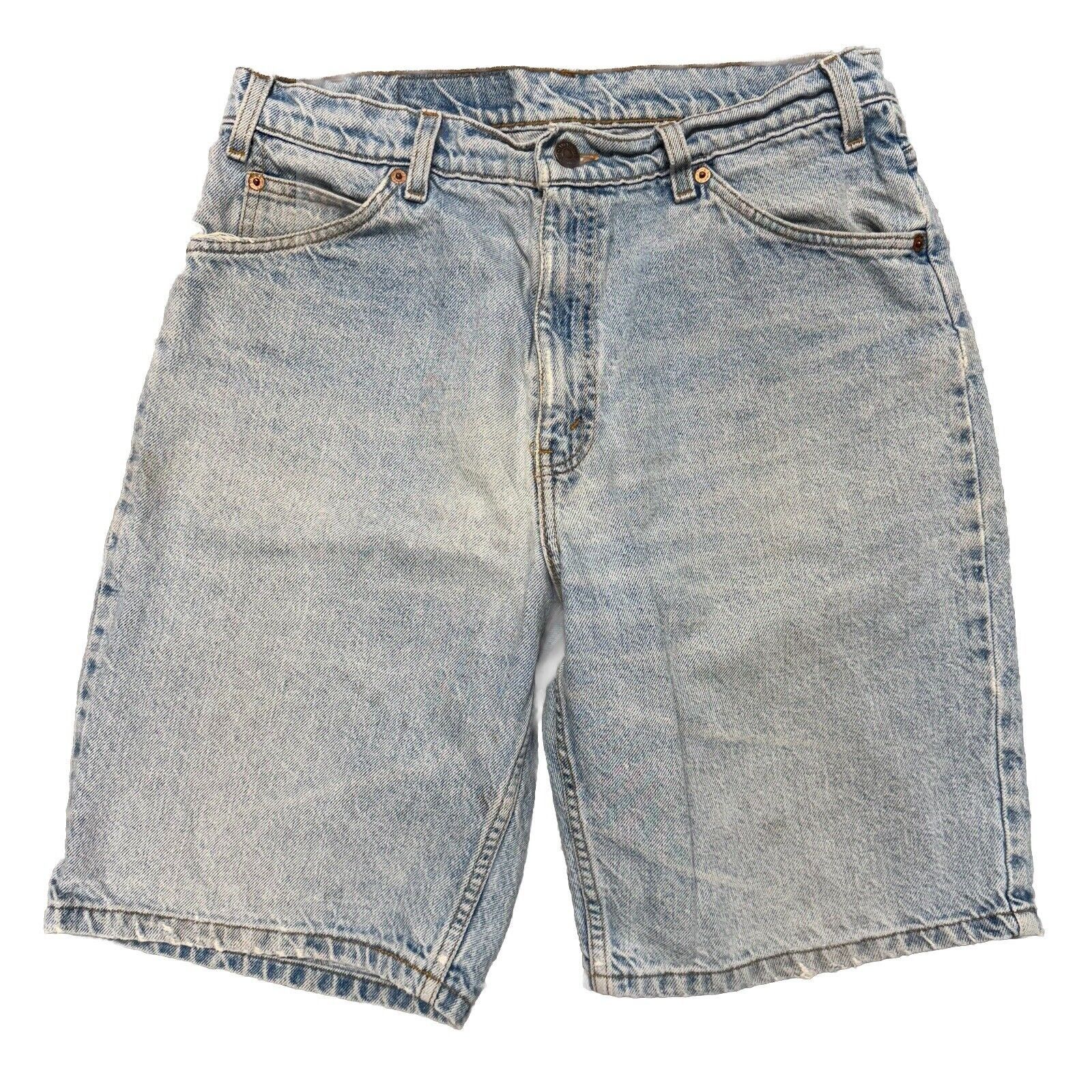 Vintage Levis Orange Tabs Denim Shorts Mens 34 Skate Streetw