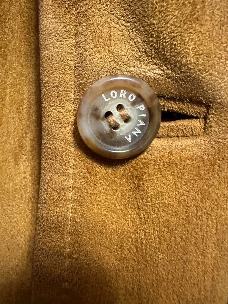 Loro Piana LORO PIANA Men's suede leather jackets Size US L / EU 52-54 / 3 - 4 Thumbnail