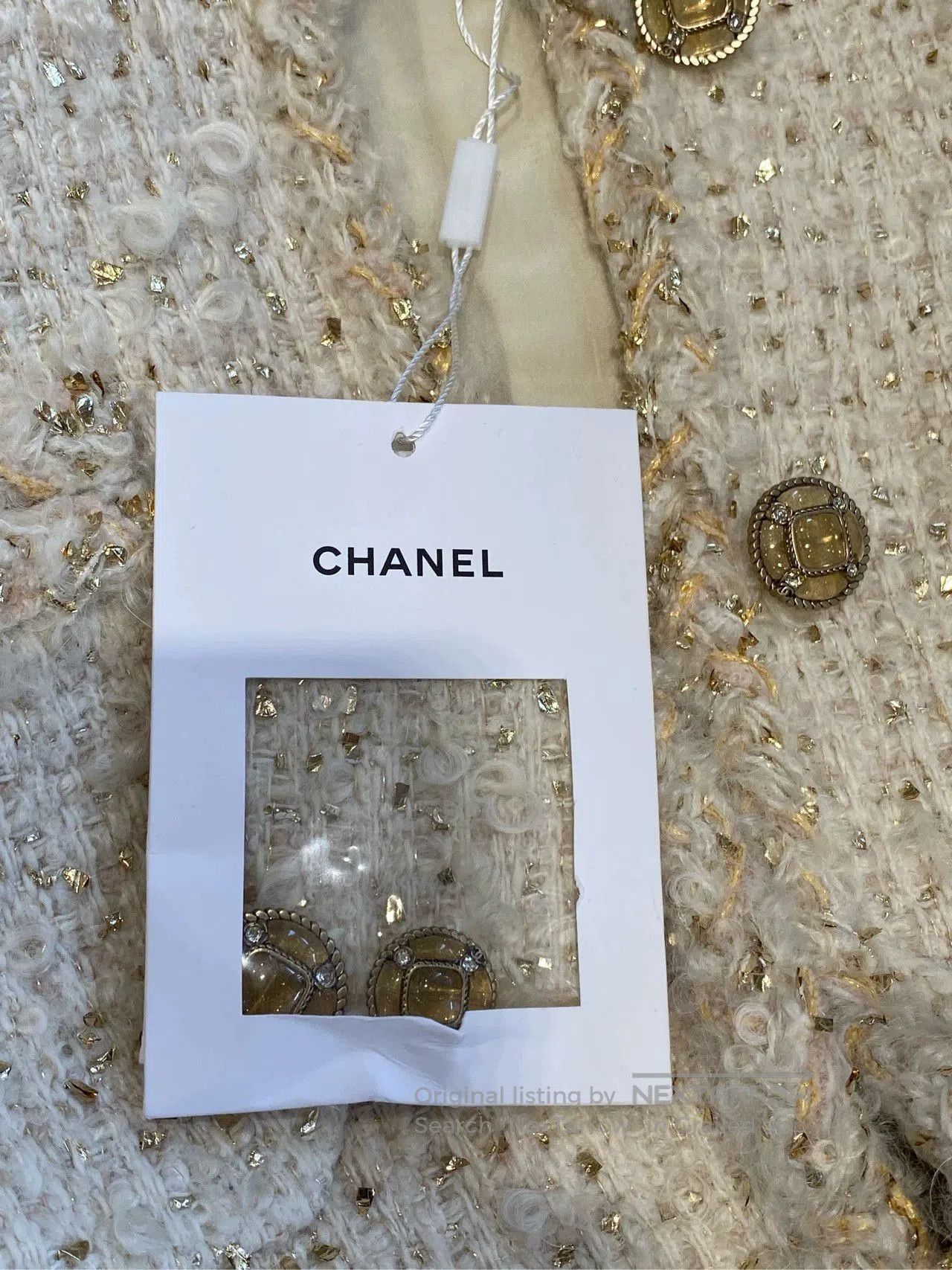 Chanel Chanel 2019 Egypt Collection Platinum Jacket. Size US XS / EU 42 / 0 - 3 Thumbnail
