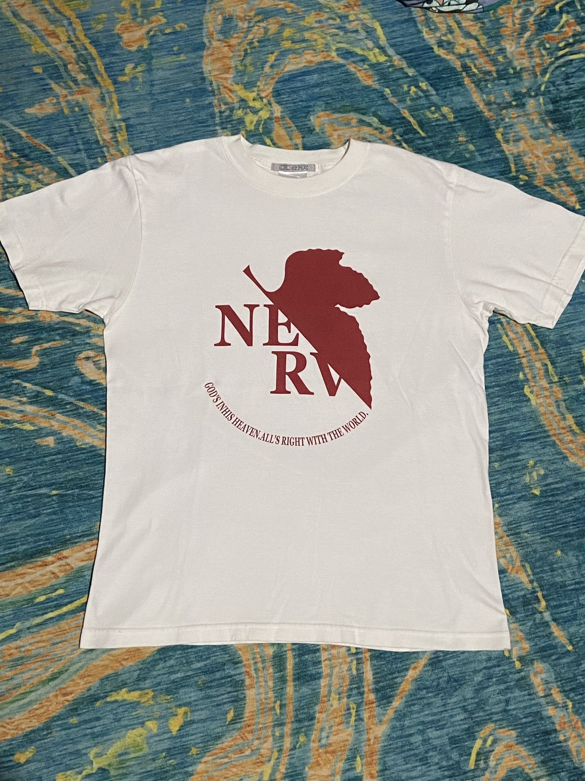 Anime × Japanese Brand Anime Nerv Neon Genesis Evangelion official t shirt size M Size US M / EU 48-50 / 2 - 5 Thumbnail