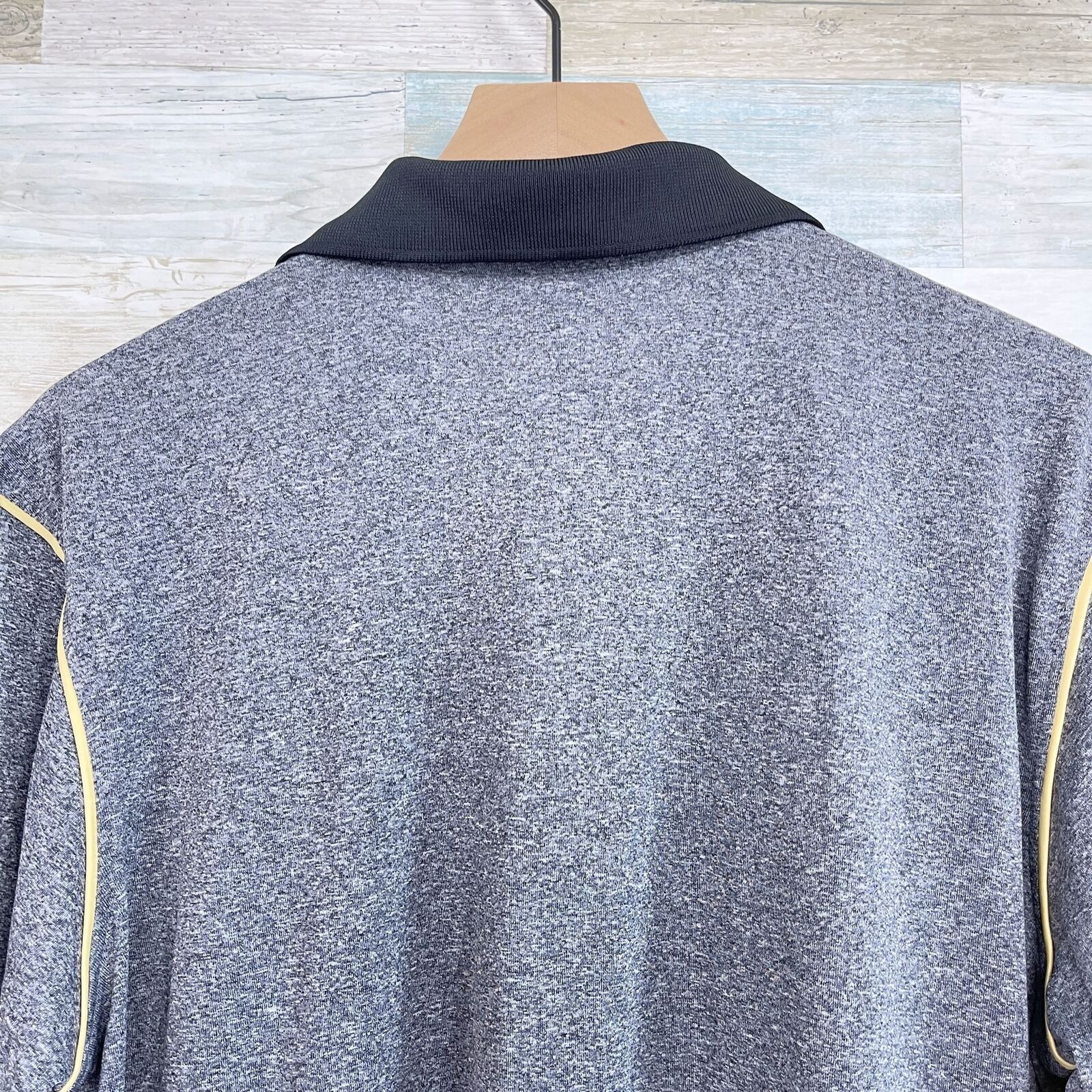 NHL Vegas Golden Knights NHL Polo Shirt Gray Licensed Mens M Size US M / EU 48-50 / 2 - 4 Thumbnail