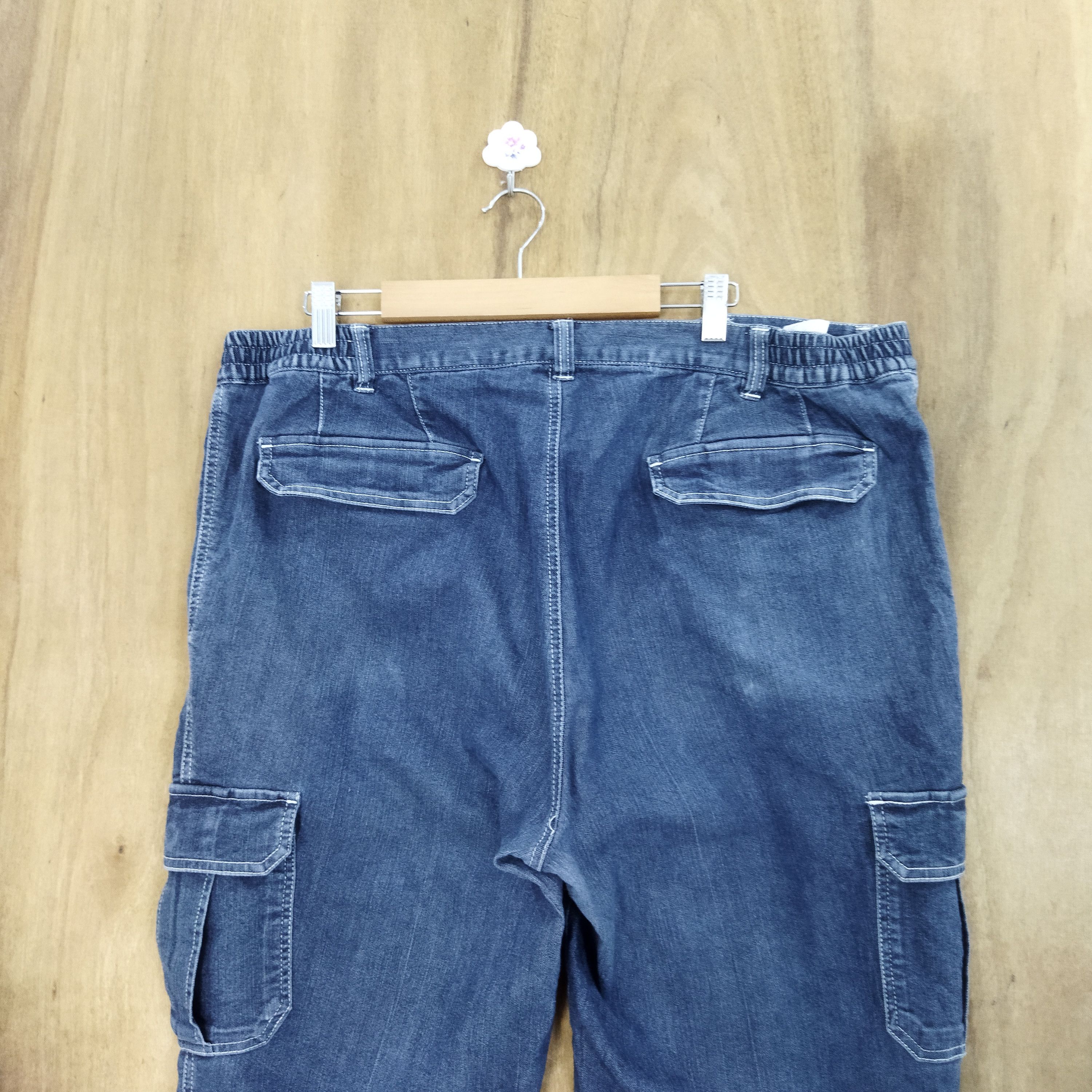 Japanese Brand JAPANESE BRAND BLUE CARGO PANTS Size US 38 / EU 54 - 8 Thumbnail