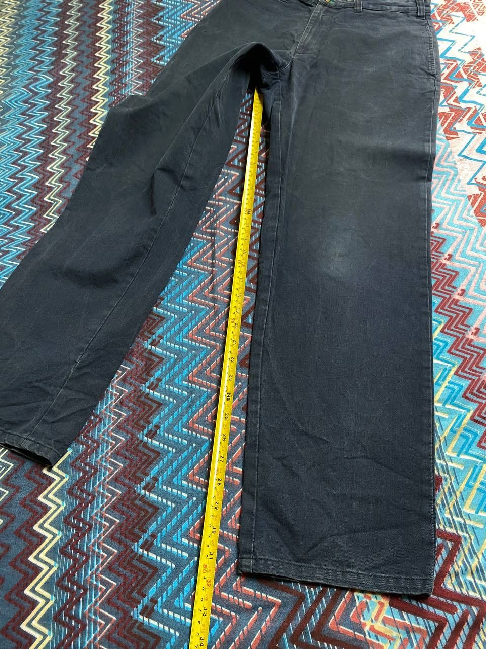 Tommy Hilfiger × Vintage VTG Y2K Tommy Hilfiger Style Baggy Lightwash Jeans. Size US 32 / EU 48 - 9 Thumbnail