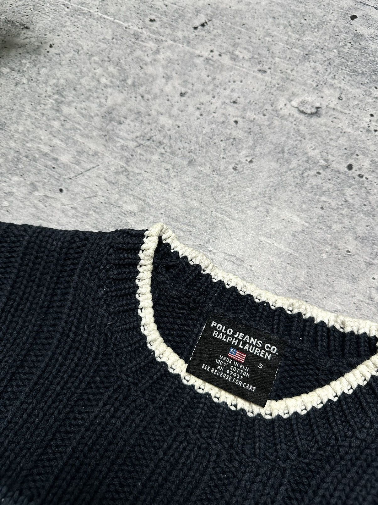 Polo Ralph Lauren Polo Jeans Company Ralph Lauren USA Y2K Knitted Sweater Size S / US 4 / IT 40 - 5 Thumbnail