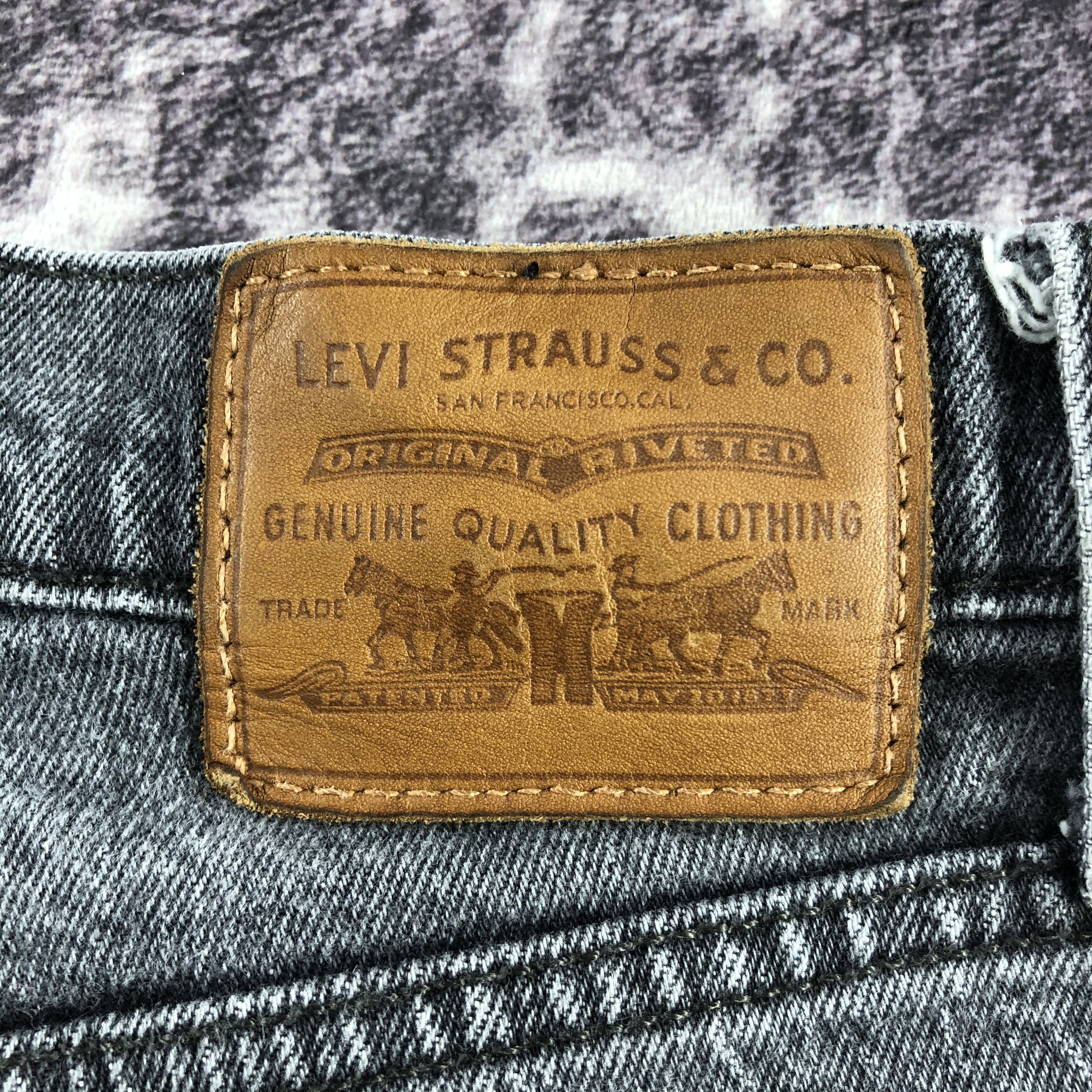 Levi's × Vintage Vintage Faded Black Levis Jeans-JM3128 Size US 29 - 6 Thumbnail