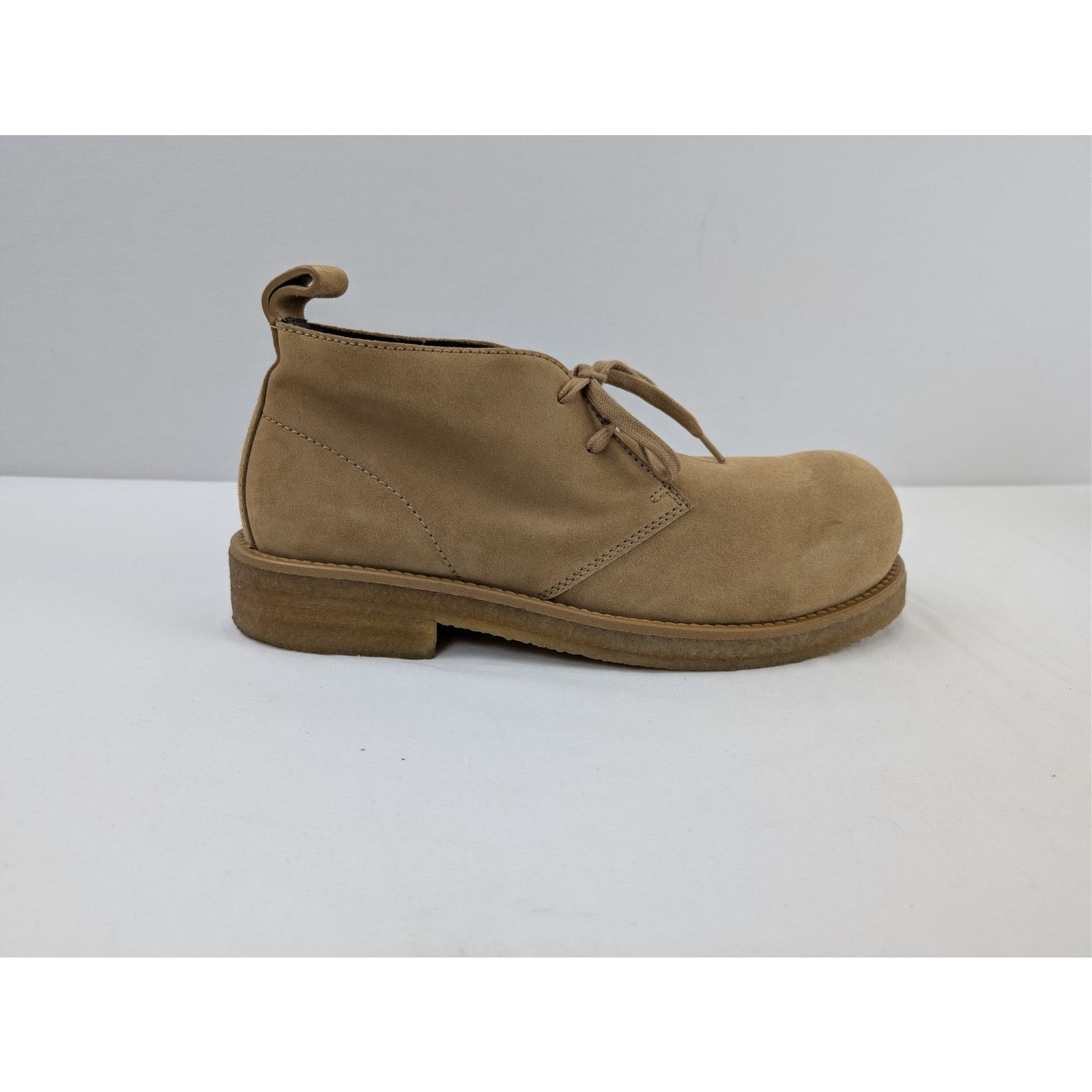 Bottega Veneta o1rshd1 Deep Nubuck Helium Ankle Boot in Camel Size US 12 / EU 45 - 4 Thumbnail