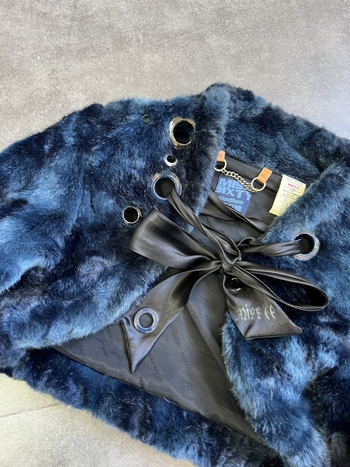 Miss Sixty Vintage Miss Sixty Faux fur coat Jacket Avant Garde Opium Size M / US 6-8 / IT 42-44 - 4 Thumbnail
