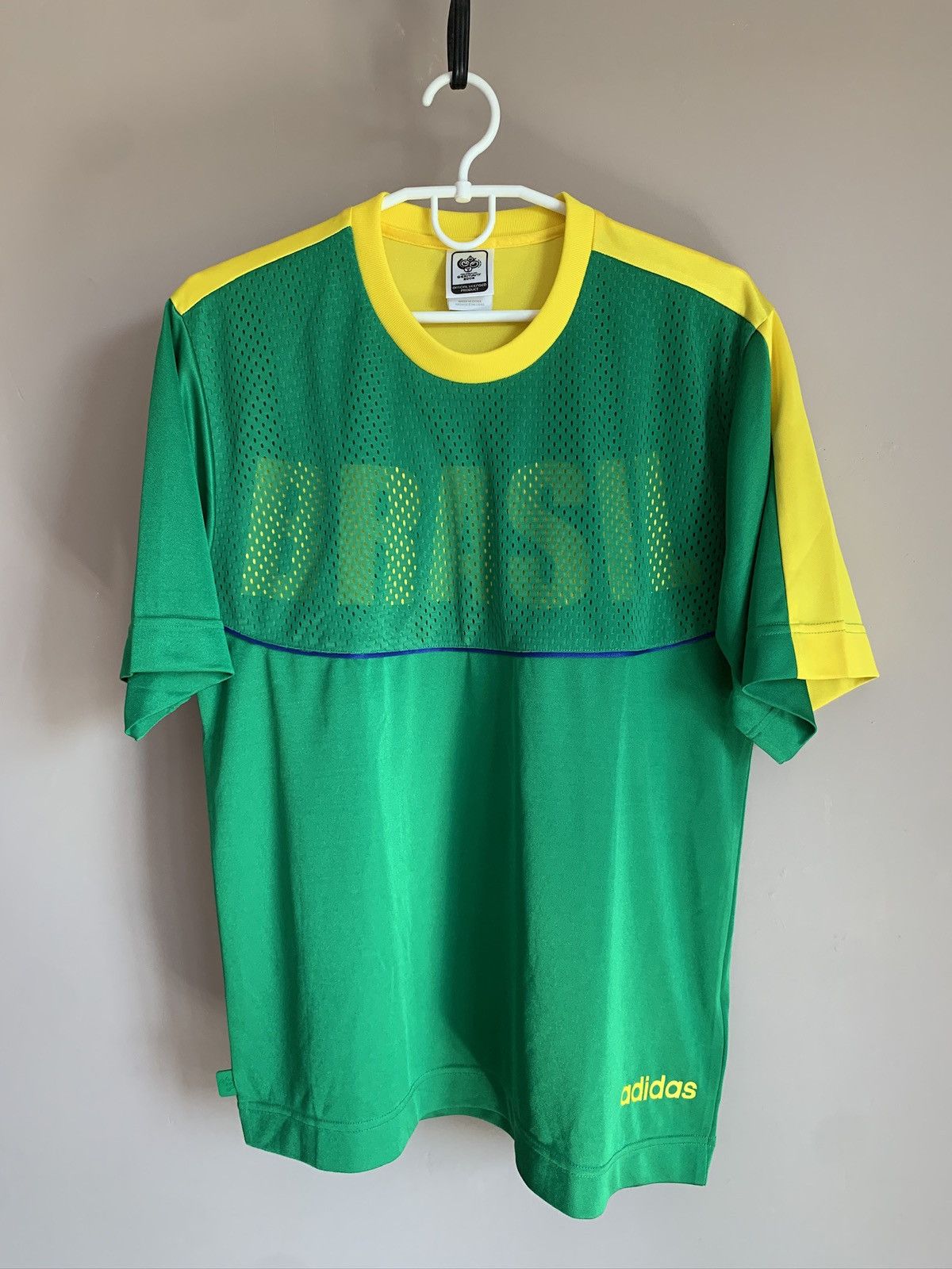 Vintage Brazil World Cup 2006 Football Shirt Soccer Jersey Vintage Size US L / EU 52-54 / 3 - 1 Thumbnail