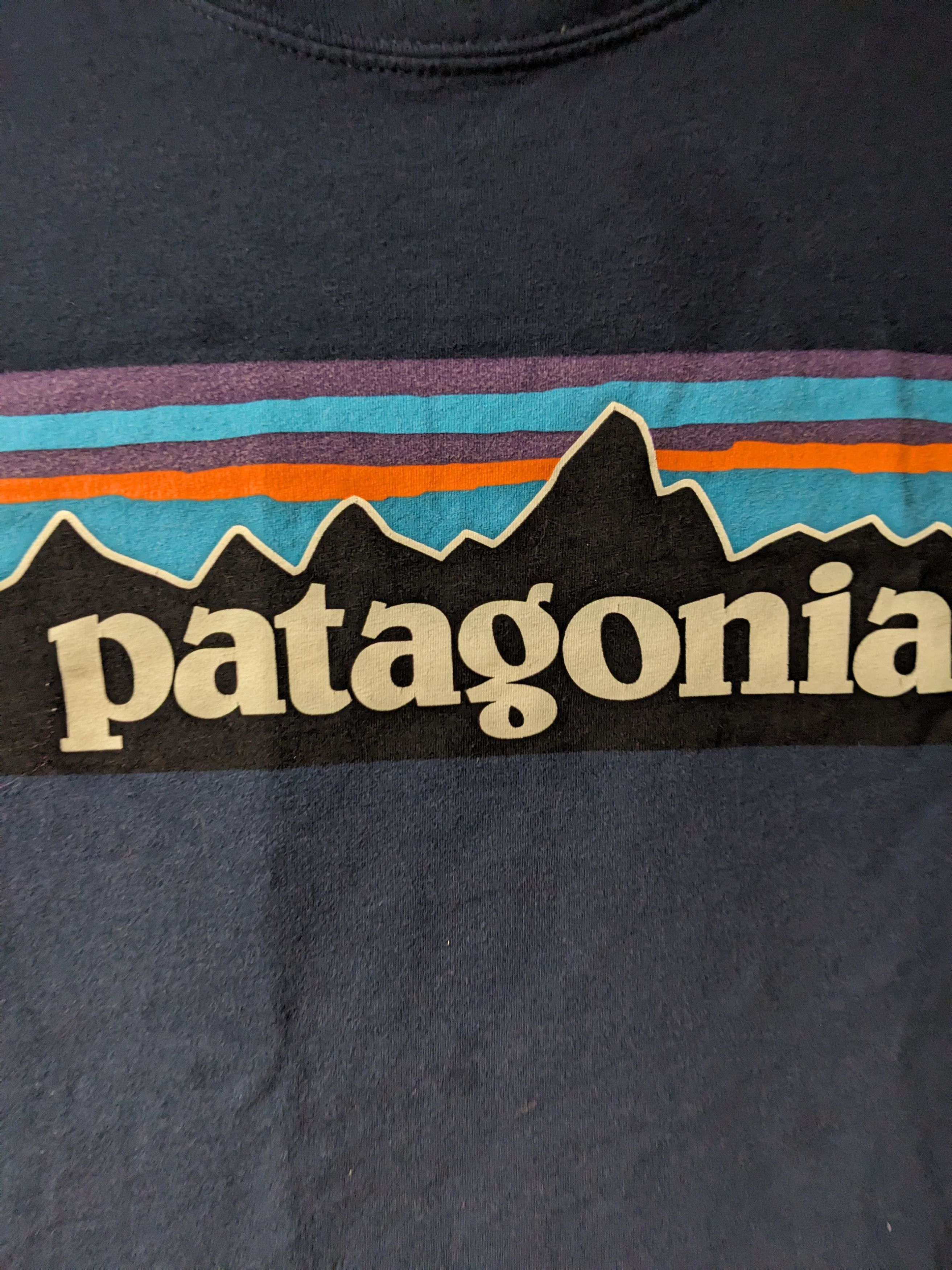 Designer × Patagonia Patagonia Logo Youth Medium Long-Sleeve T-Shirt Size US M / EU 48-50 / 2 - 2 Thumbnail