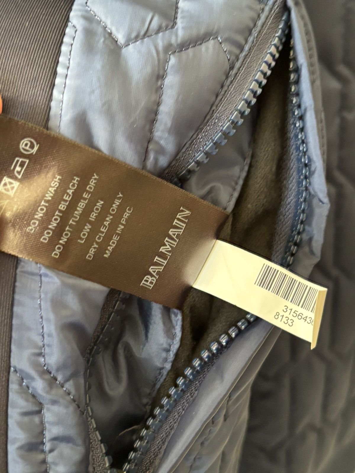 Balmain Balmain Quitted Reversible Bomber Jacket Size US L / EU 52-54 / 3 - 12 Thumbnail