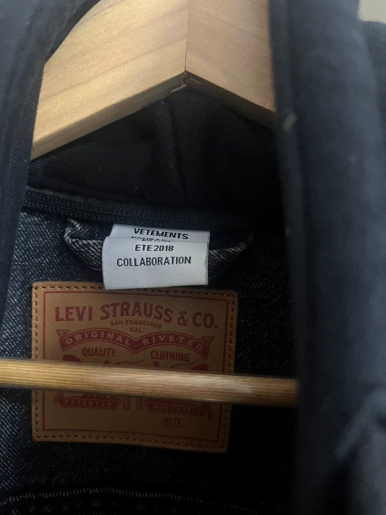 Vetements Vetements Denim Jacket levis 18 Collaborative Denim Jacket Size US S / EU 44-46 / 1 - 6 Thumbnail