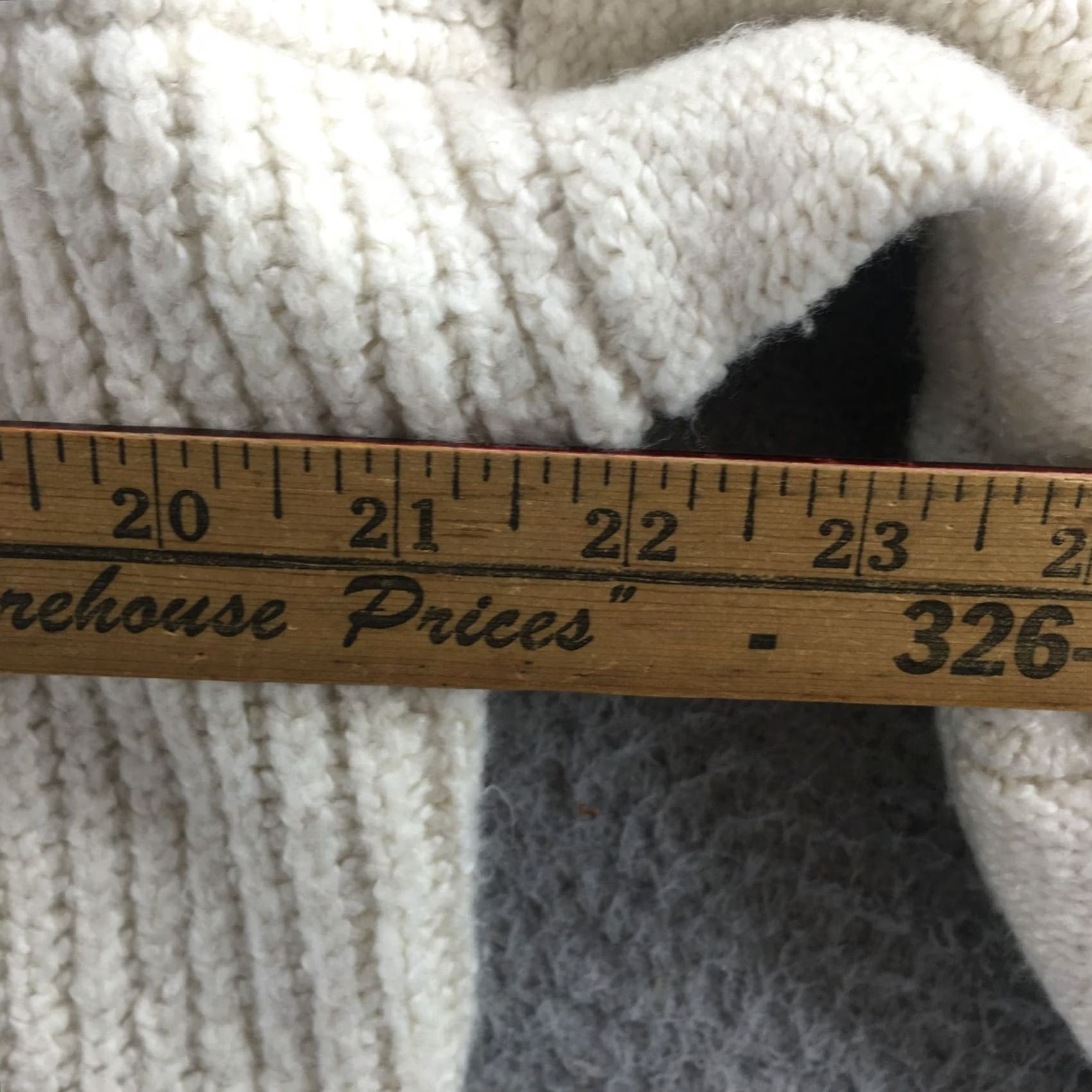 American Eagle Outfitters American Eagle Outfitters Pullover Sweater Womens M Off-White Mock Neck Long Sleeve Knitted Smooth Solid Cable-Knit Lightweight Casual 90s? Size M / US 6-8 / IT 42-44 - 5 Thumbnail
