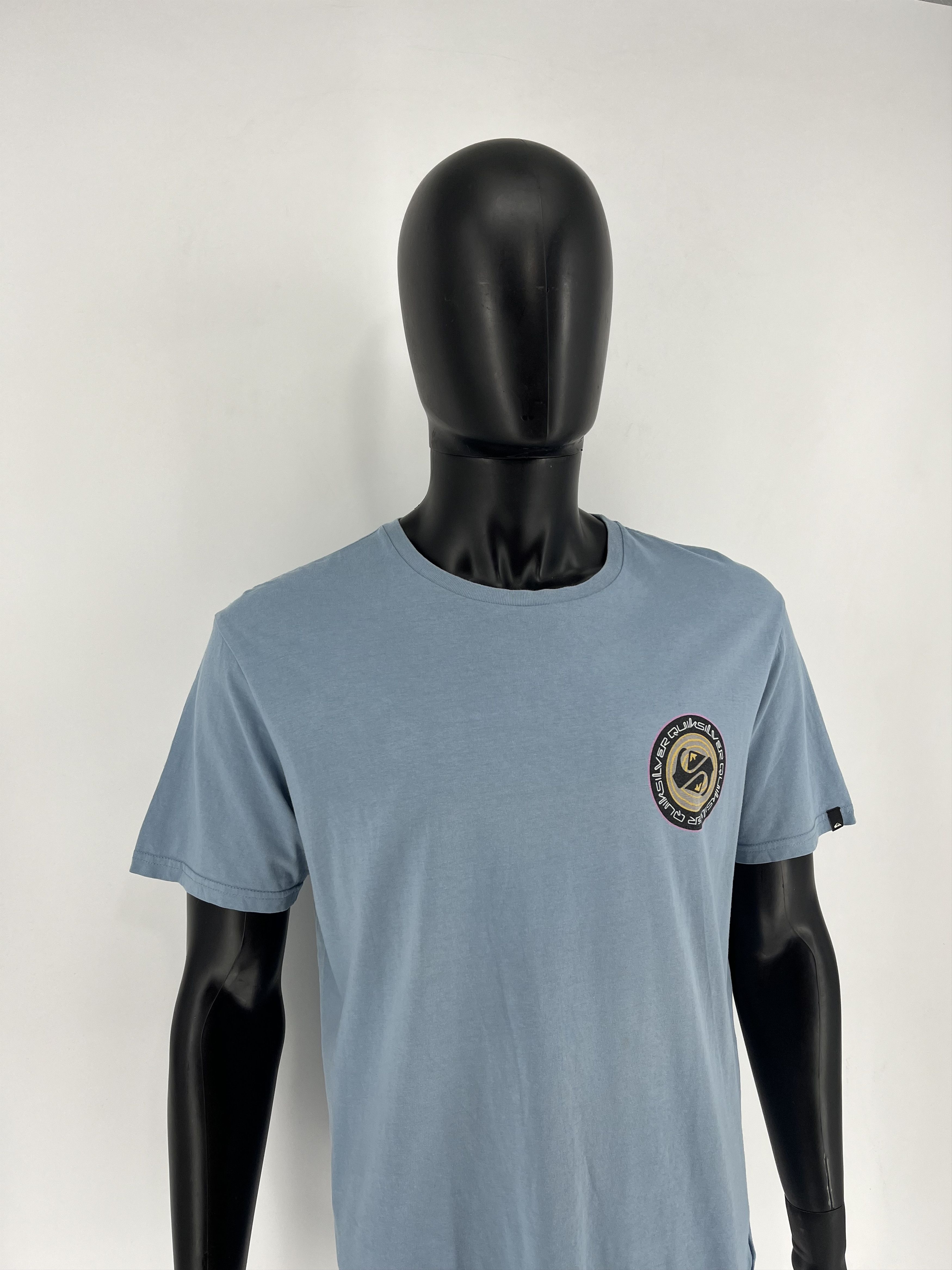 Quiksilver Vintage Quiksilver T-Shirt Medium Gray Surf Skateboard y2k Size US L / EU 52-54 / 3 - 3 Thumbnail