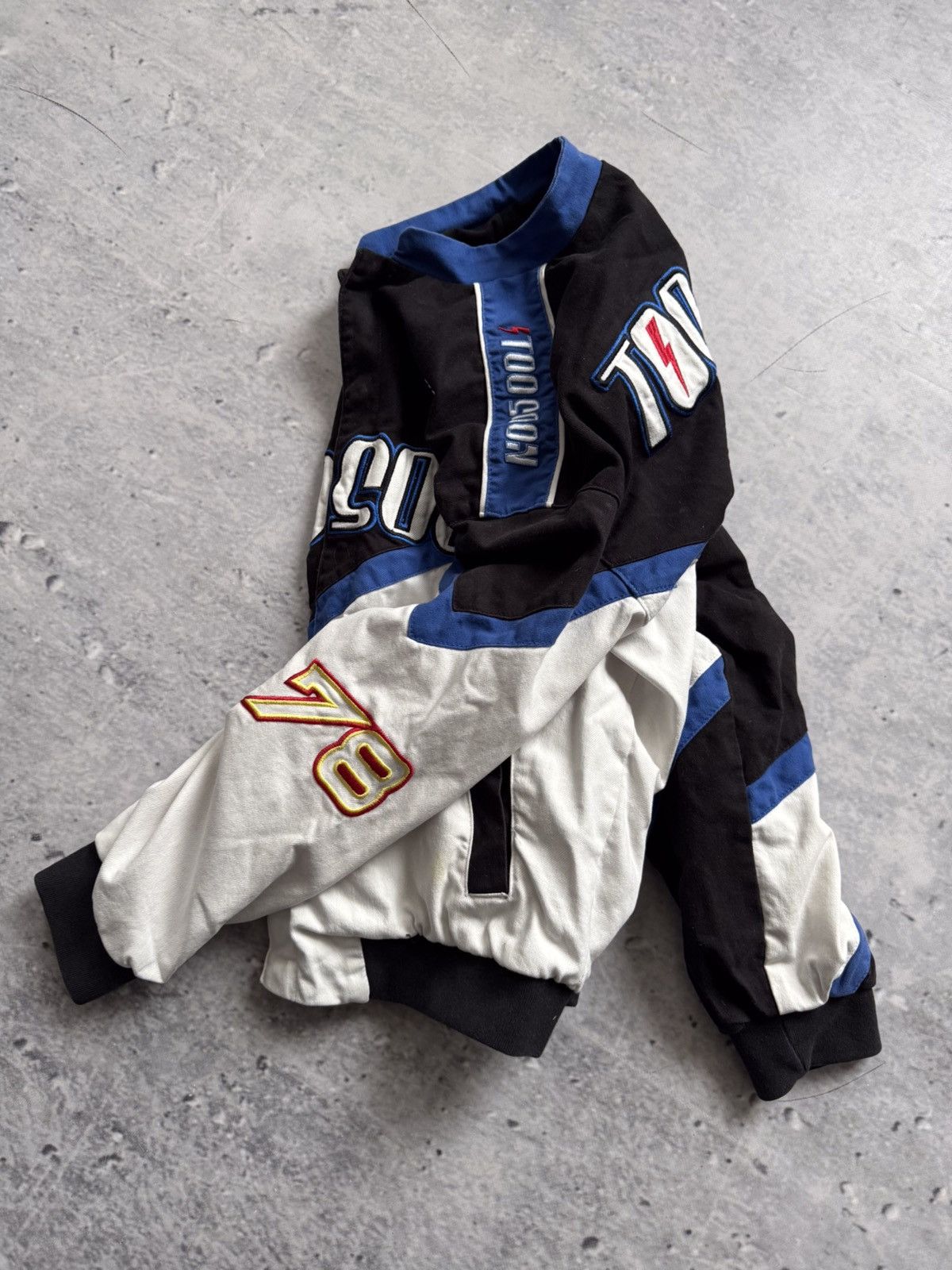 Other Too Soon Bomber jacket racing Moto style Size US S / EU 44-46 / 1 - 7 Thumbnail