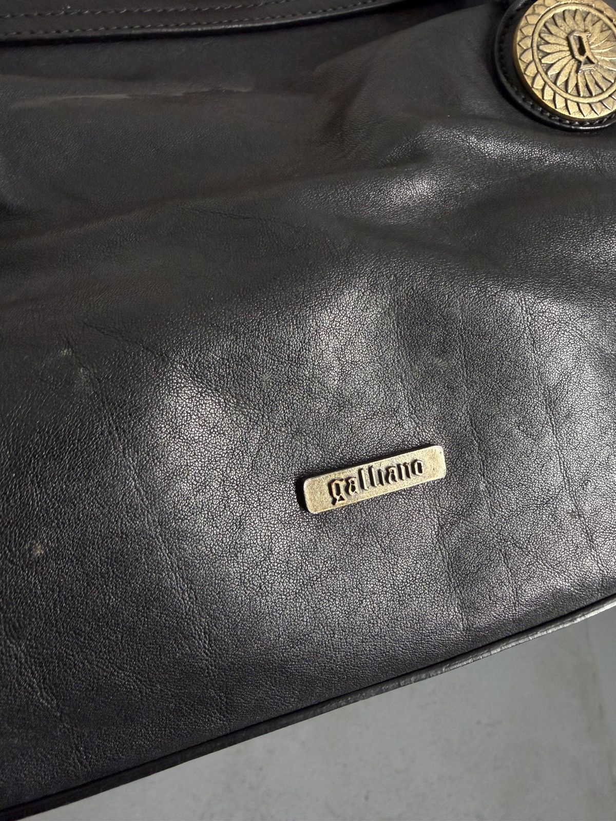 John Galliano Vintage 00s John Galliano Pony Hair Leather Handbag Size ONE SIZE - 4 Thumbnail