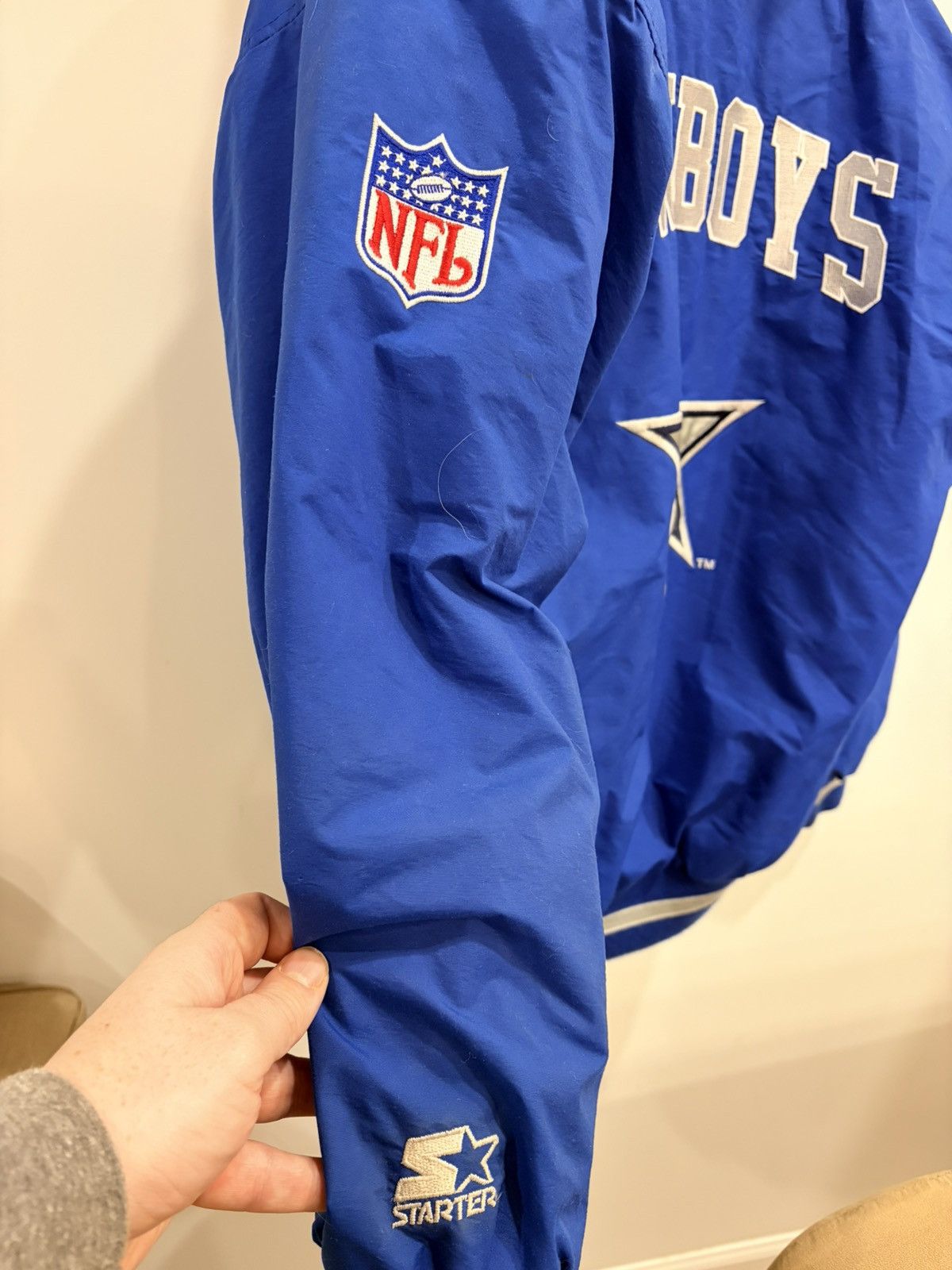 Starter Dallas Cowboys 90s Starter Puffer Jacket Size US M / EU 48-50 / 2 - 5 Thumbnail