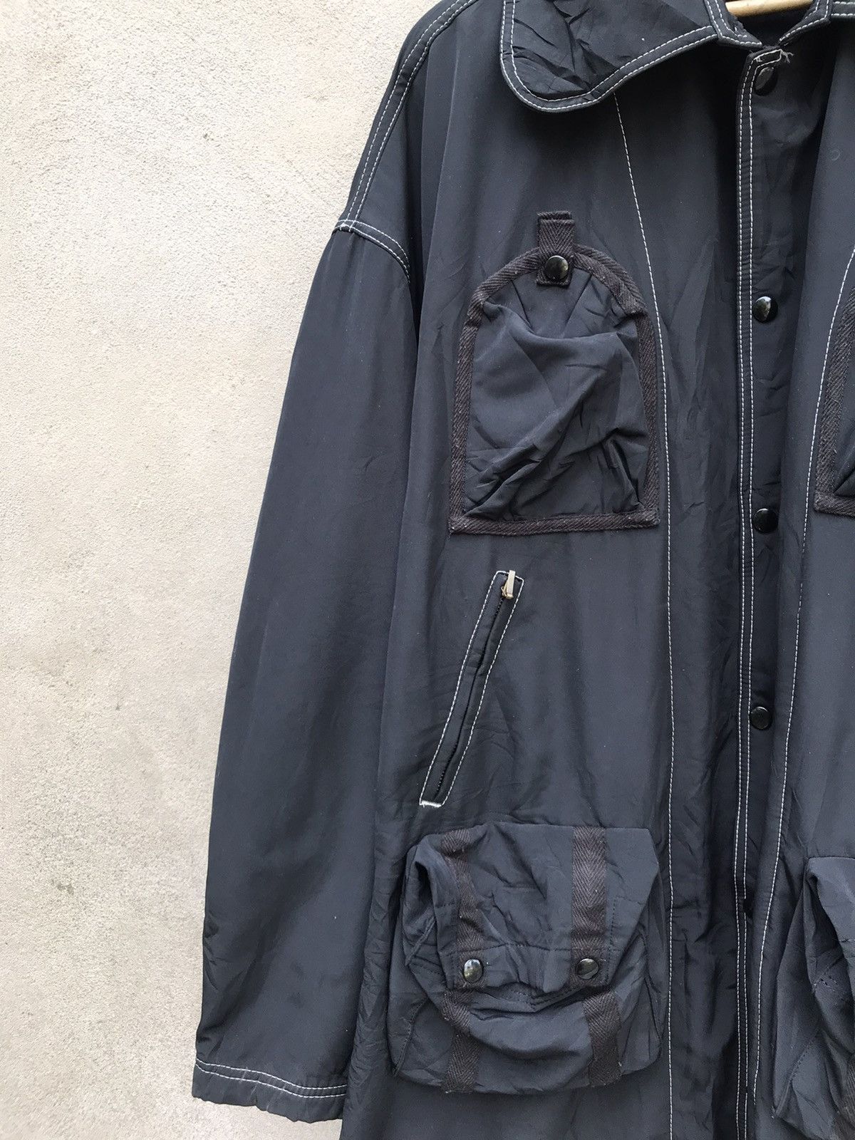 Japanese Brand RARE ACHIEVE KANSAI YAMAMOTO BONDAGE PARACHUTE JCK OVERSIZED Size US L / EU 52-54 / 3 - 11 Thumbnail
