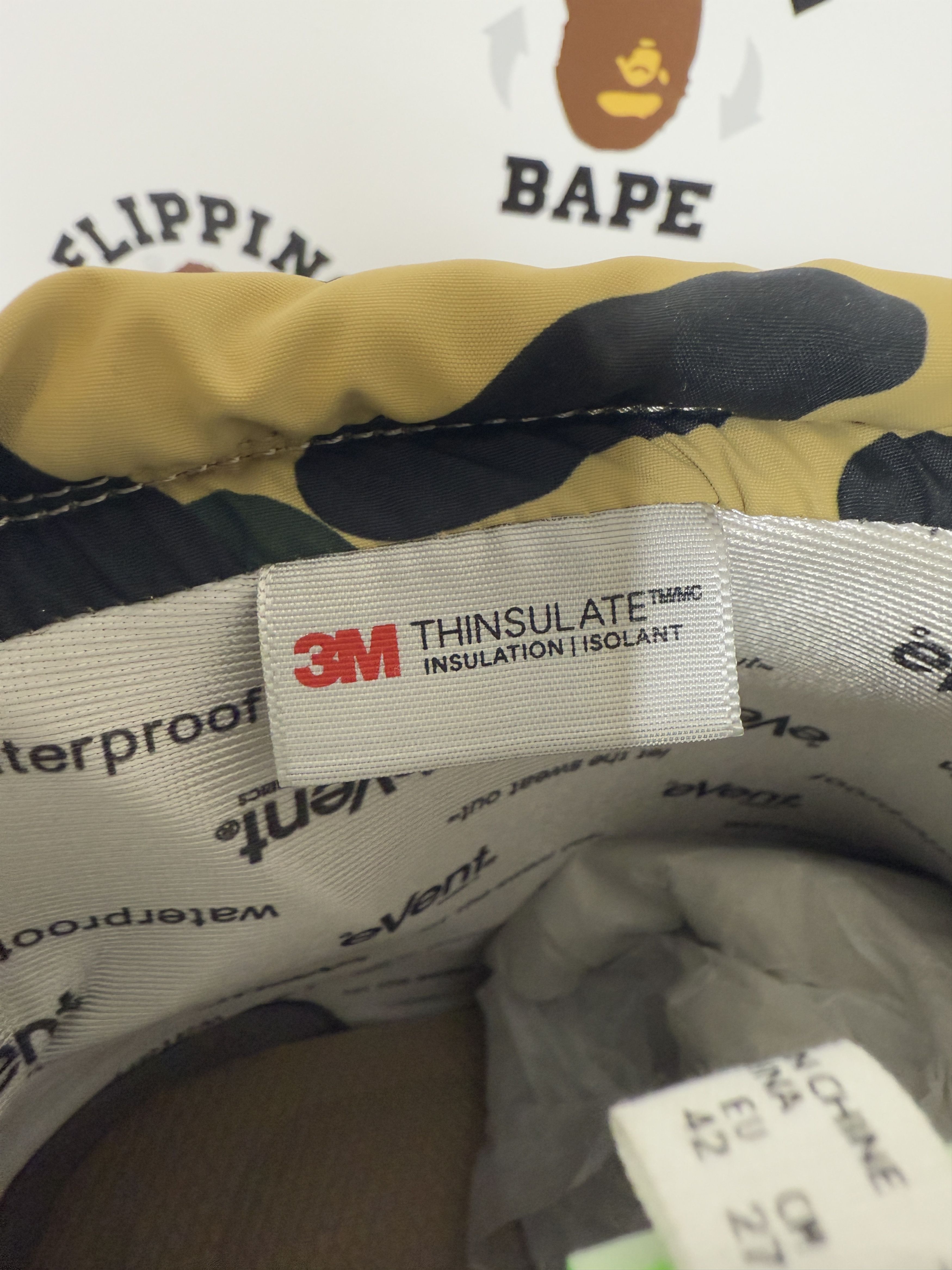 Bape × Suicoke BAPE X SUICOKE BOWER BOOTS YELLOW Size US 9 / EU 42 - 13 Thumbnail