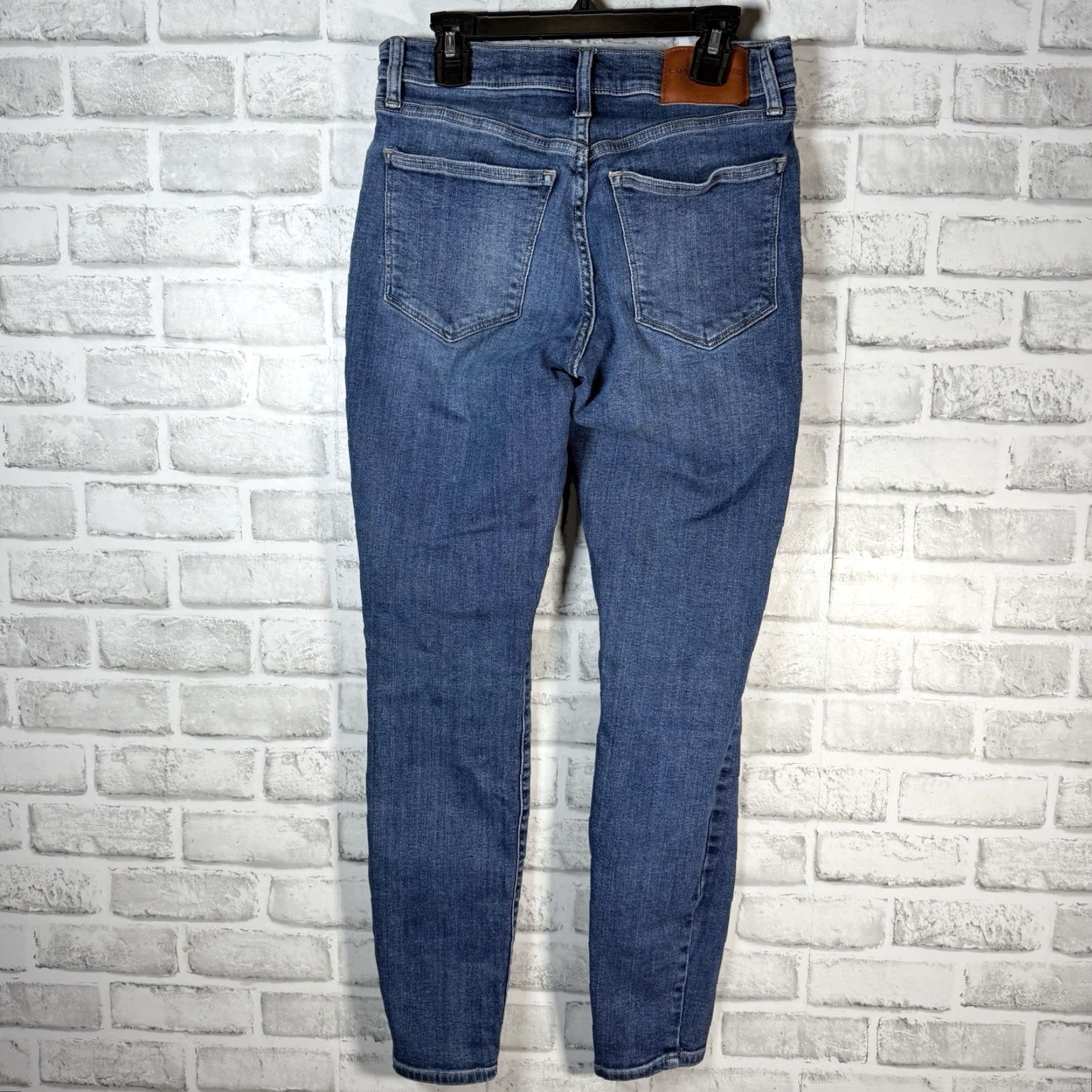 Lucky Brand Lucky Brand Jeans Blue Cotton Mid Rise Skinny Womens 6x28 Size 6 Regular Size 28" / US 6 / IT 42 - 5 Thumbnail