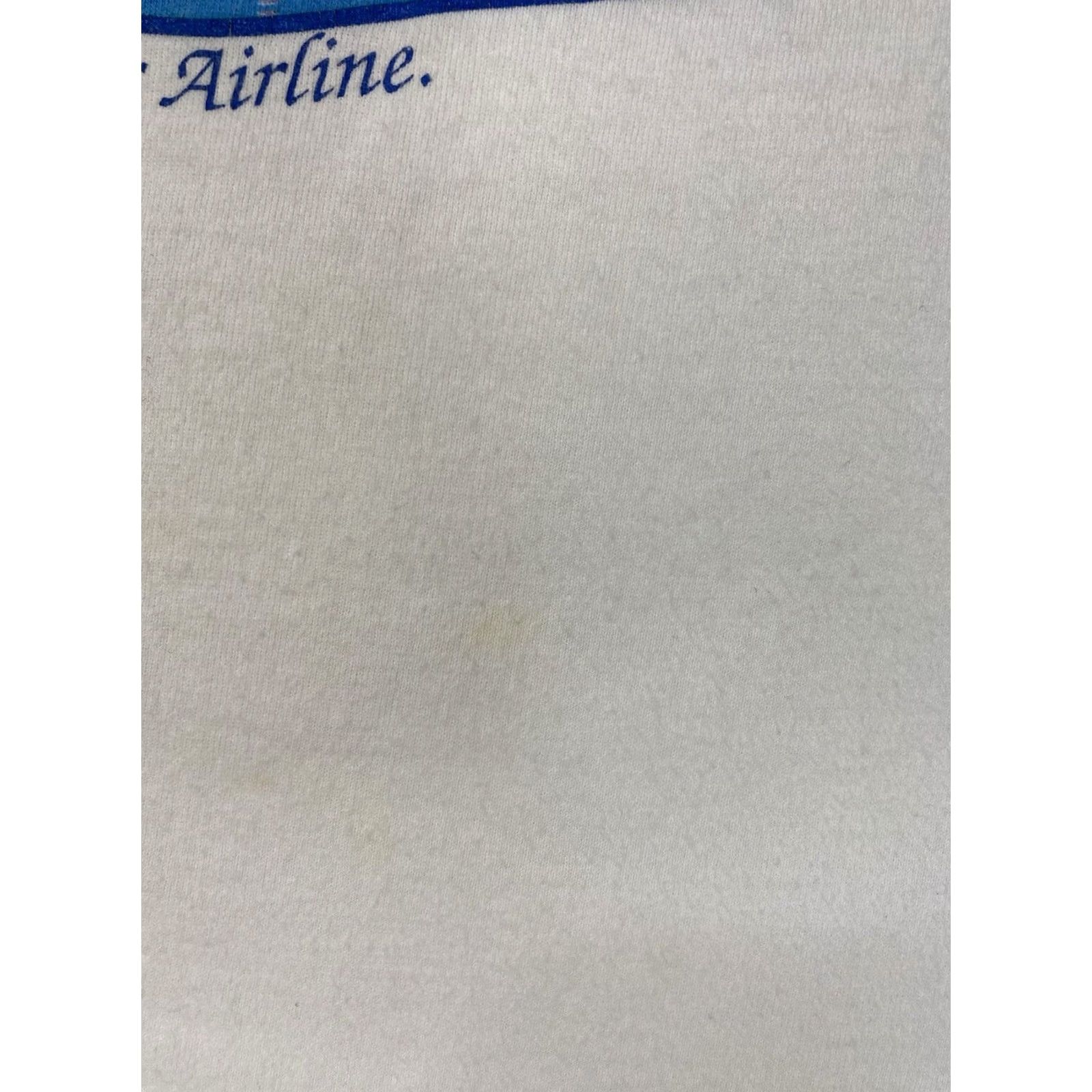 Vintage VINTAGE Eastern Airlines Graphic T-shirt Men Medium USA 90s Single Stitch Shirt Adult Medium White Cotton 90s USA Mens Graphics Size US M / EU 48-50 / 2 - 4 Thumbnail