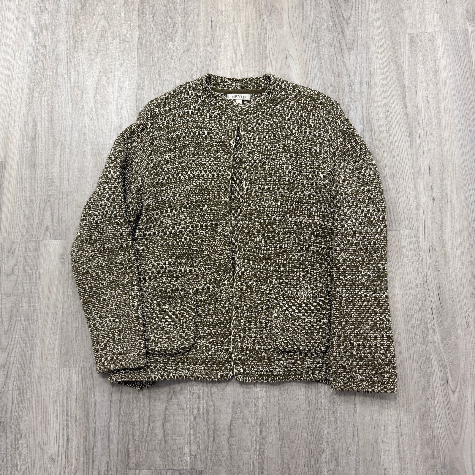 Orvis Orvis Chunky Knit Cardigan Sweater Women's Extra Large Size XL / US 12-14 / IT 48-50 - 1 Thumbnail