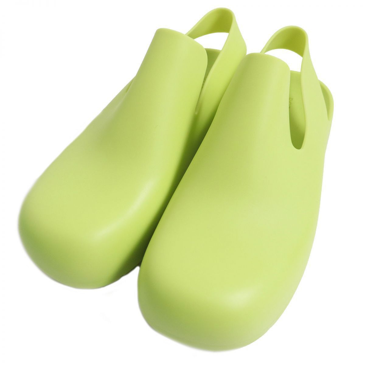 image of Bottega Veneta Bottega Puddle Sandals in Lime, Men's (Size 9)