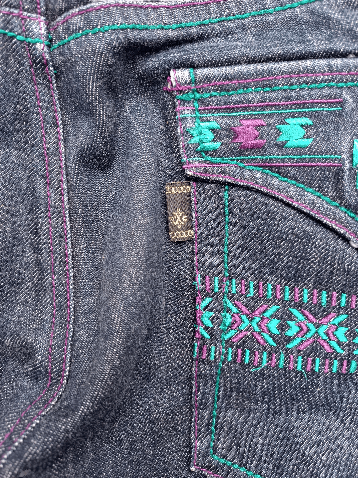Japanese Brand XANTHOUS by Bags' Groove Selvedge Baggy Denim E242 Size US 34 / EU 50 - 9 Thumbnail